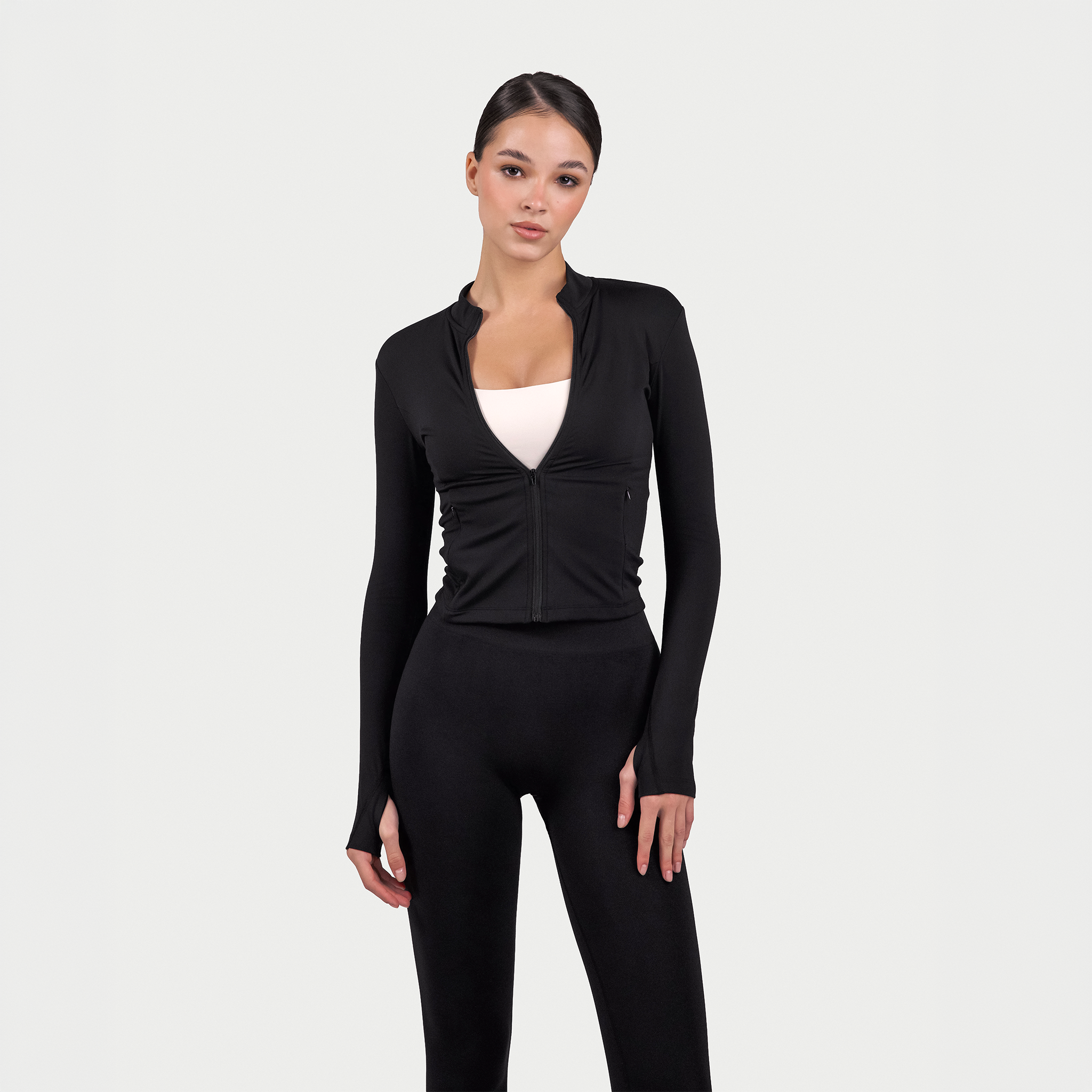 MRIIÀ Soft Active Zip Up Jacket