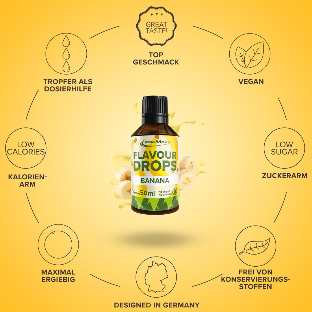 Flavour Drops (50ml) - Banane