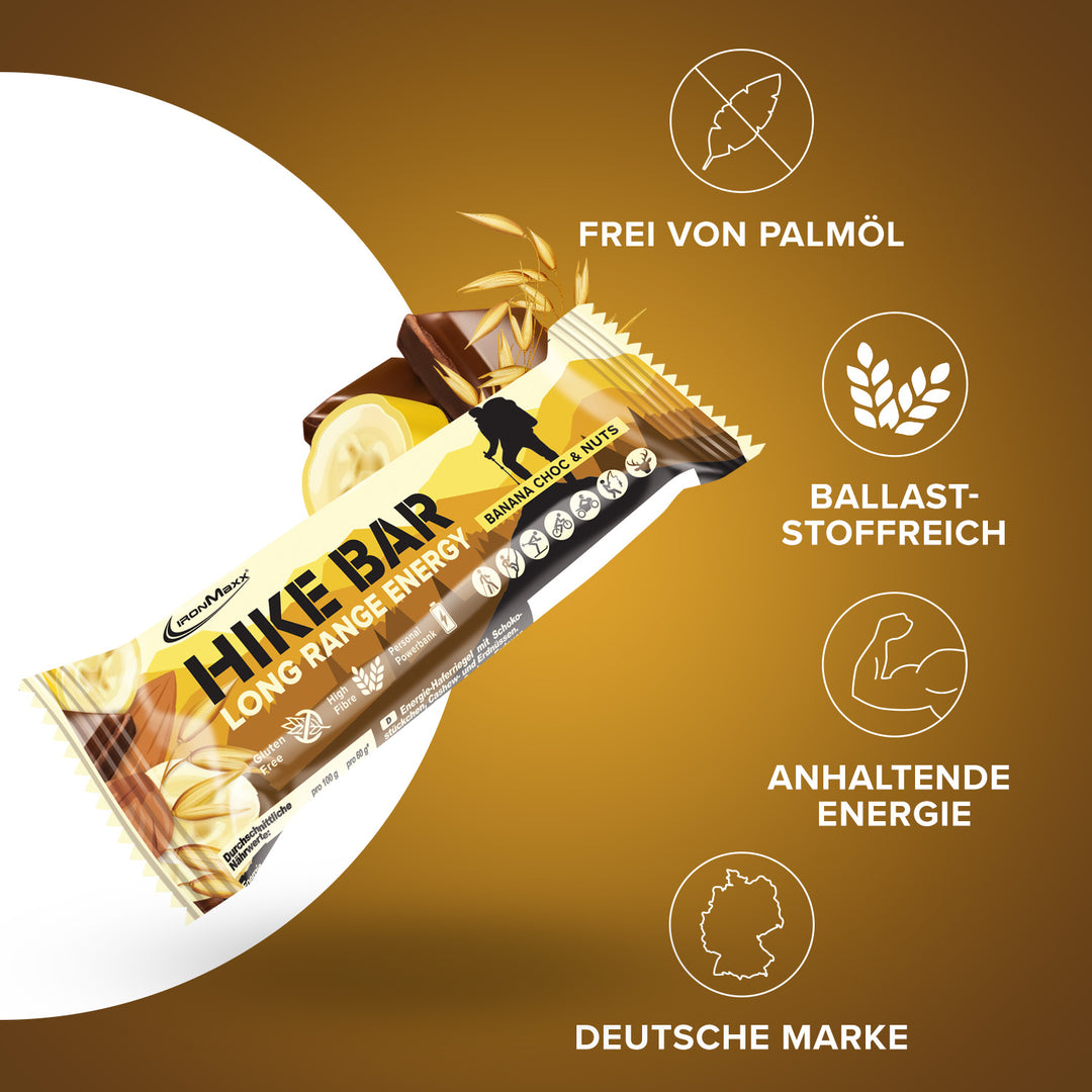 Hike Bar (60g) - Banana Choc & Nuts