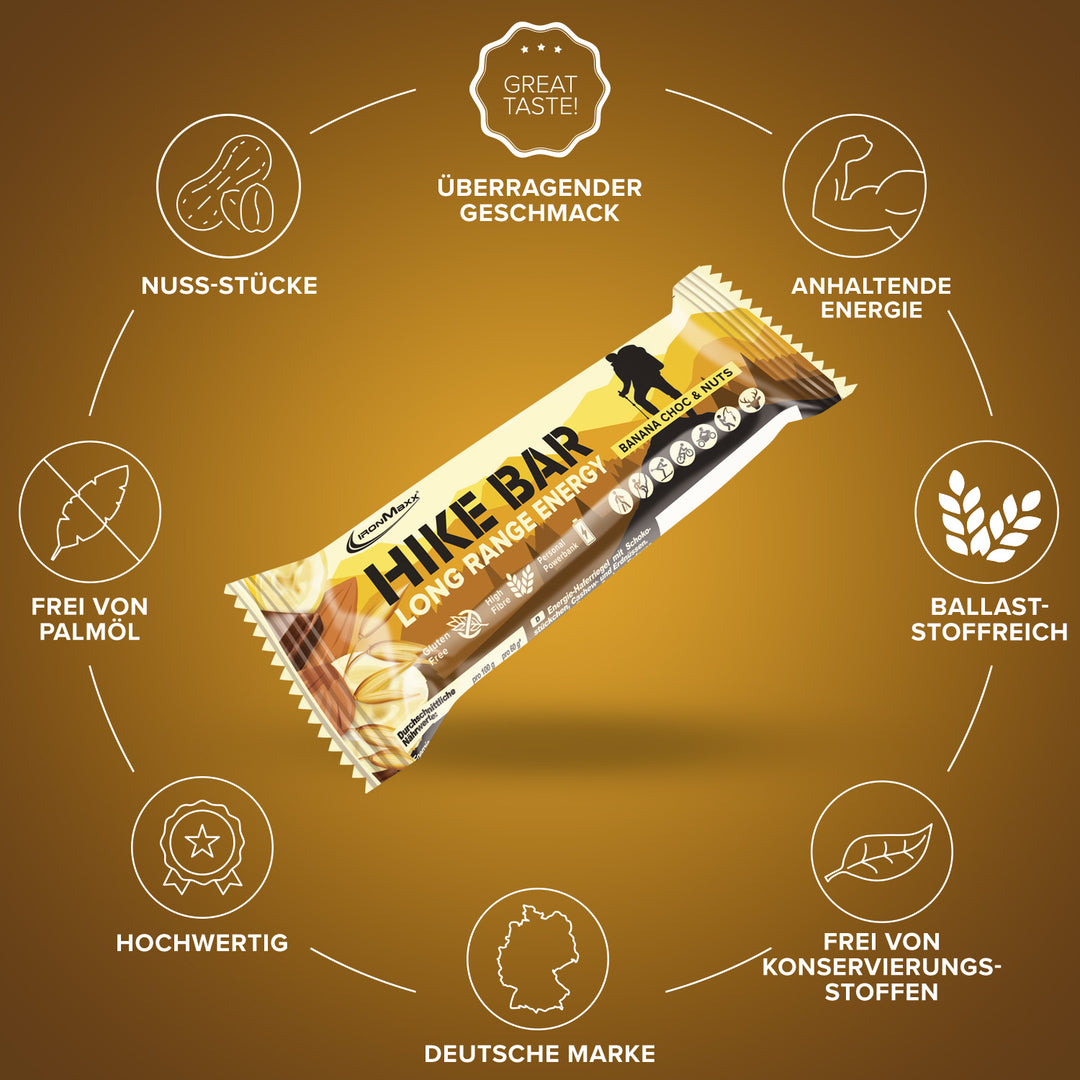 Hike Bar (60g) - Banana Choc & Nuts