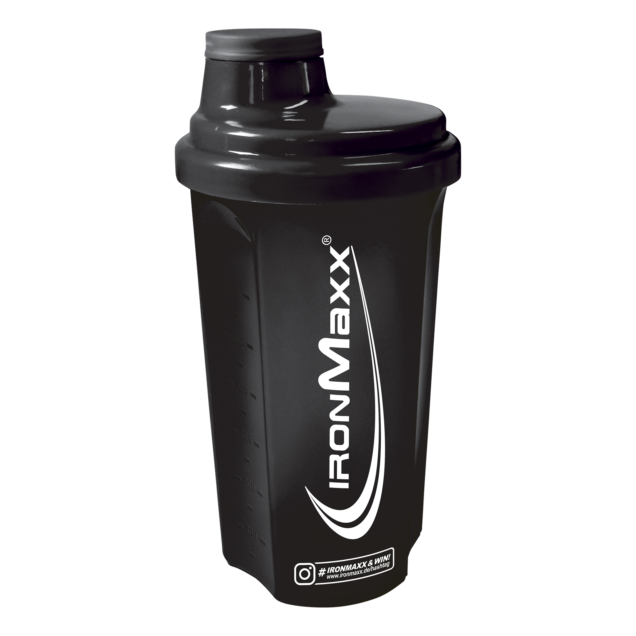 Shaker (700ml) - Black - Matt