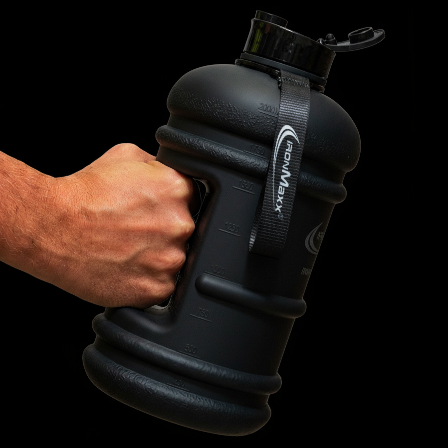 Water Gallon (2200ml) - Matt Solid Deep Black