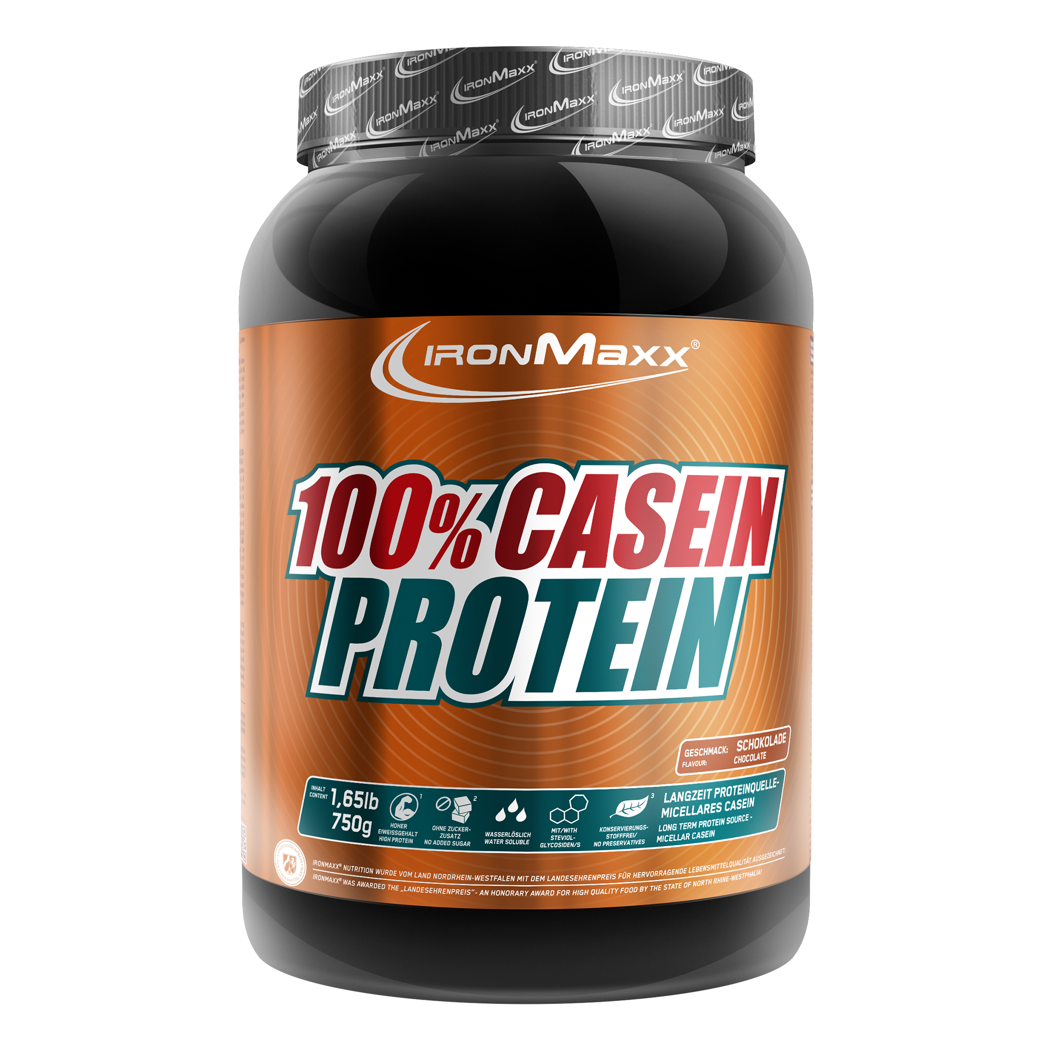 100% Casein Protein - Chocolate 750g