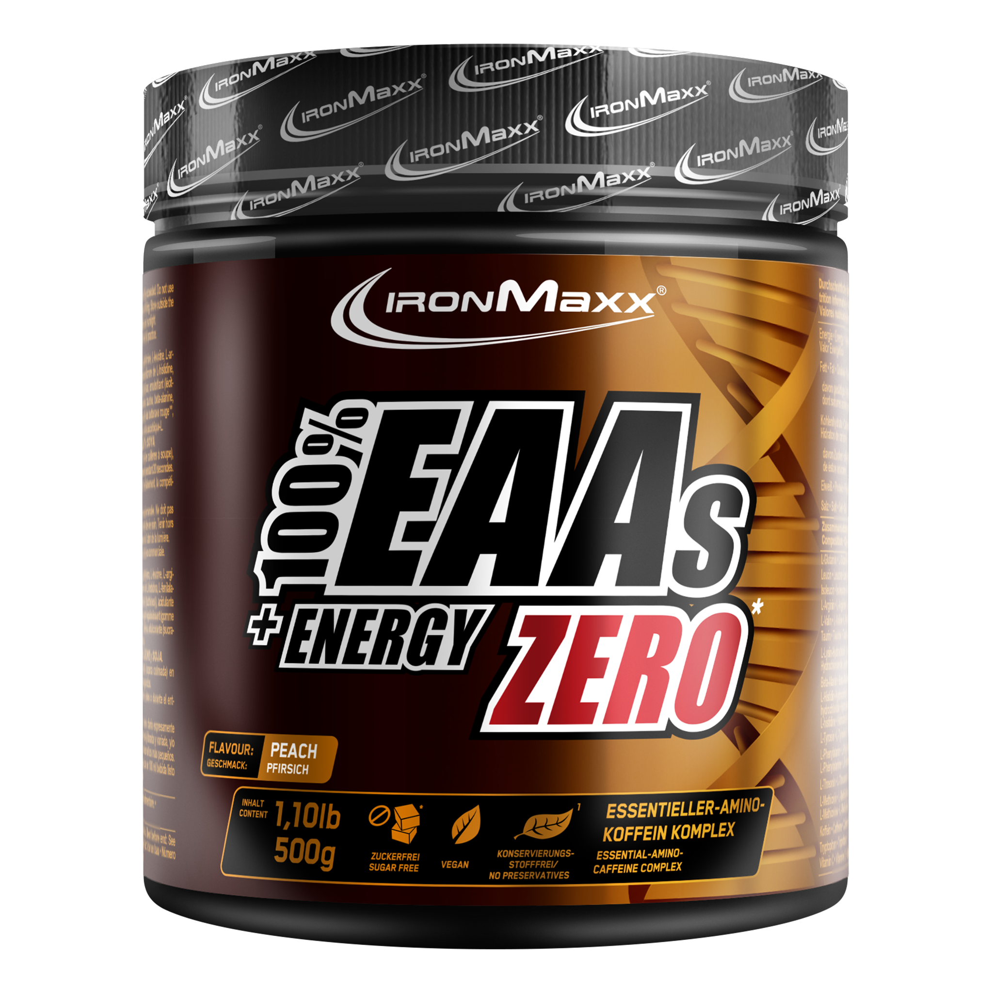 EAAs + Energy ZERO (500g) - Peach