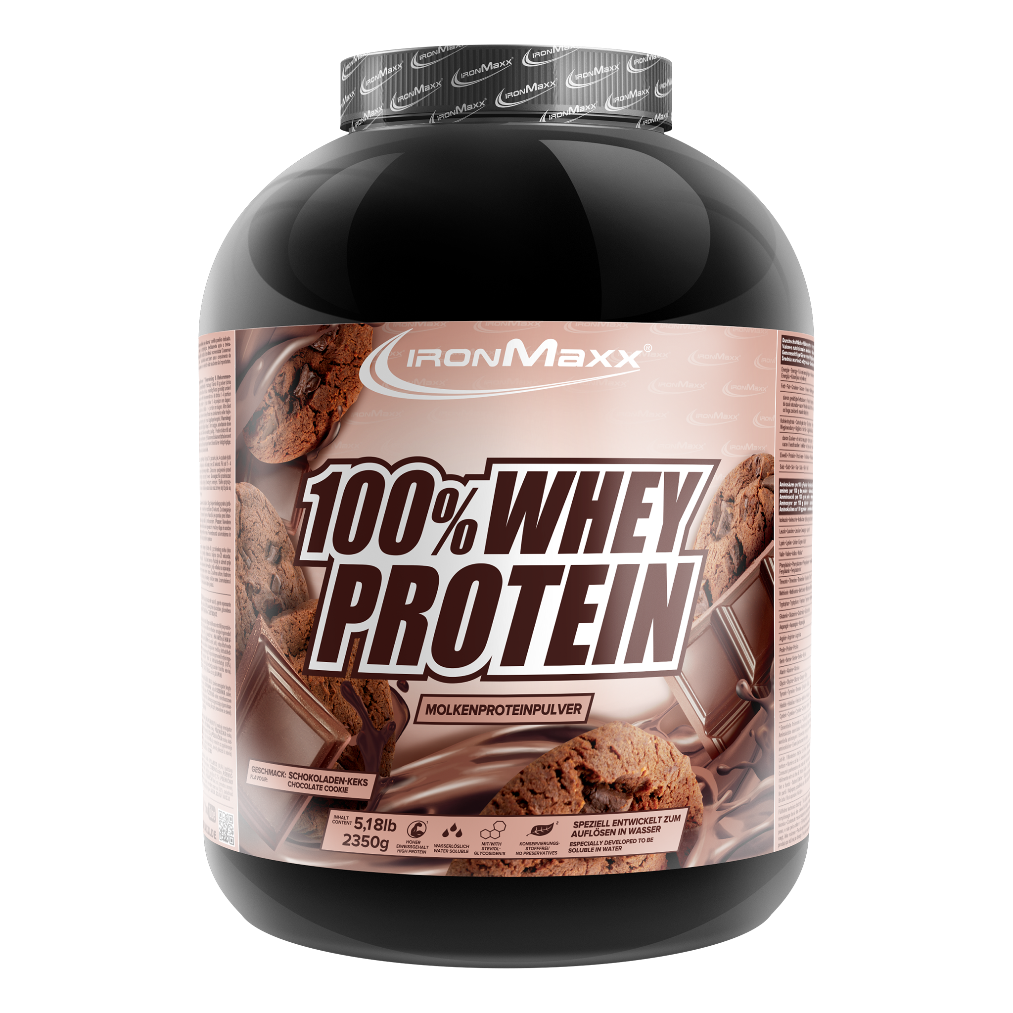 100% Whey Protein (2350g) - Chocolate and Cookies