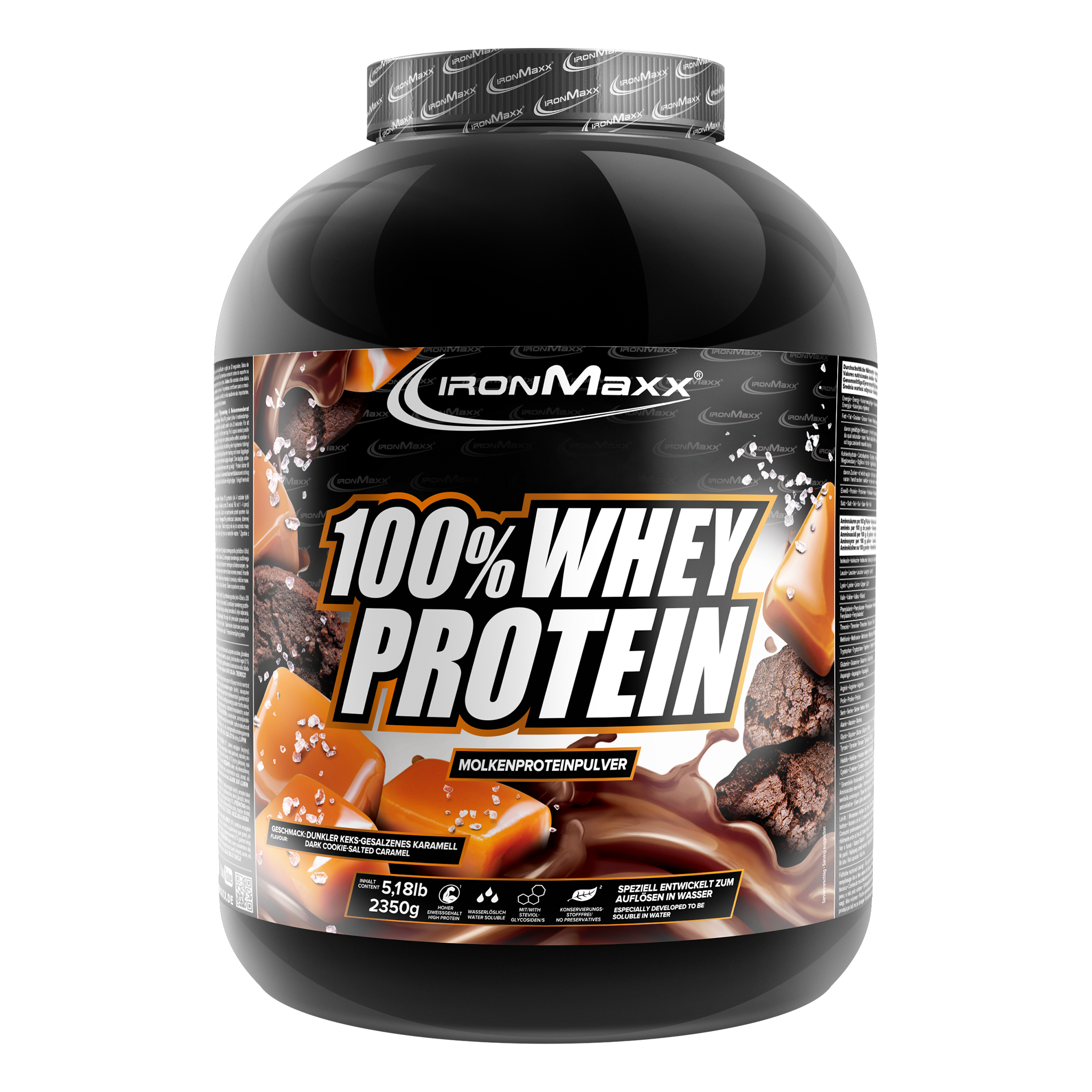 100% Whey Protein (2350g) - Dark Cookies Salted Caramel
