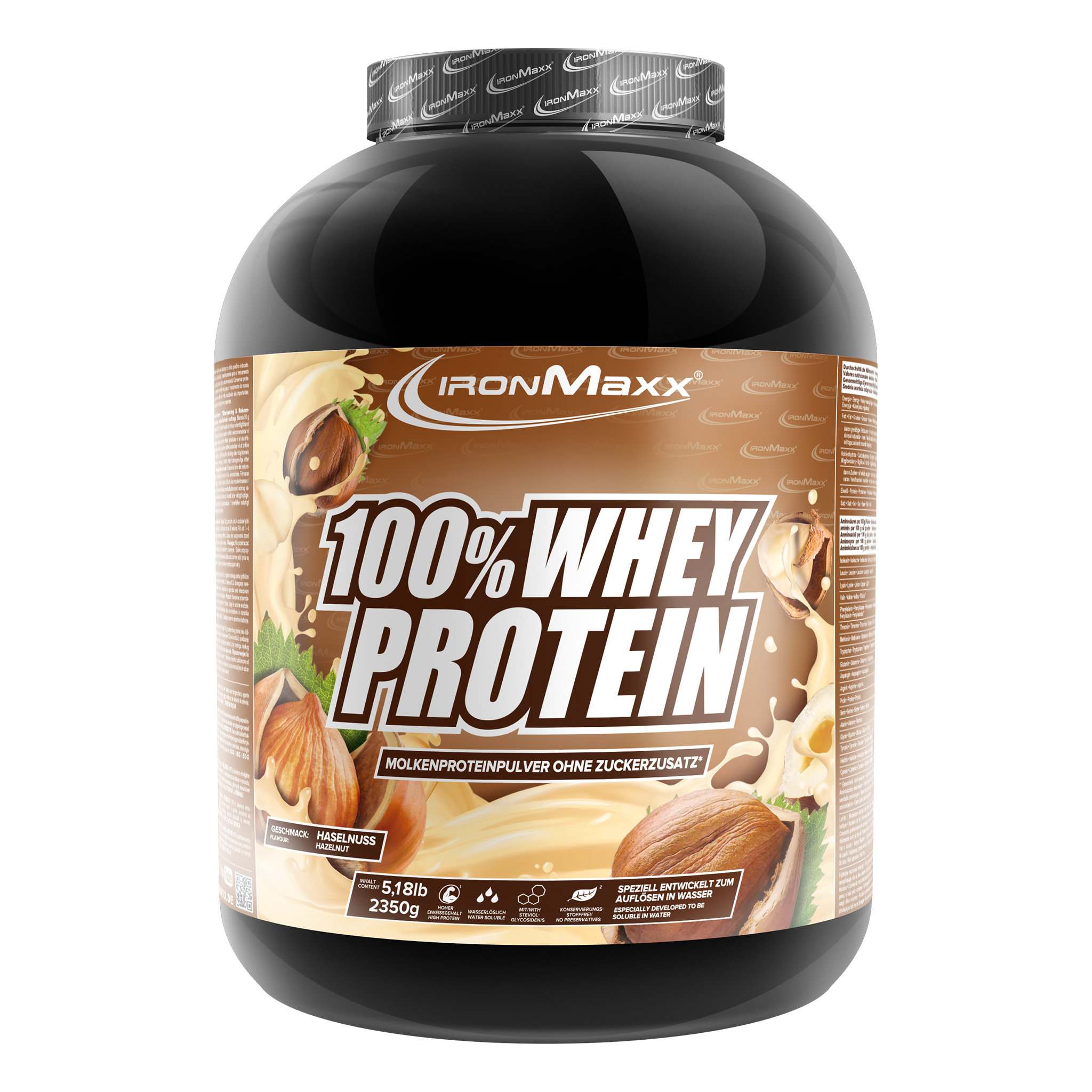 100% Whey Protein (2350g) - Hazelnut