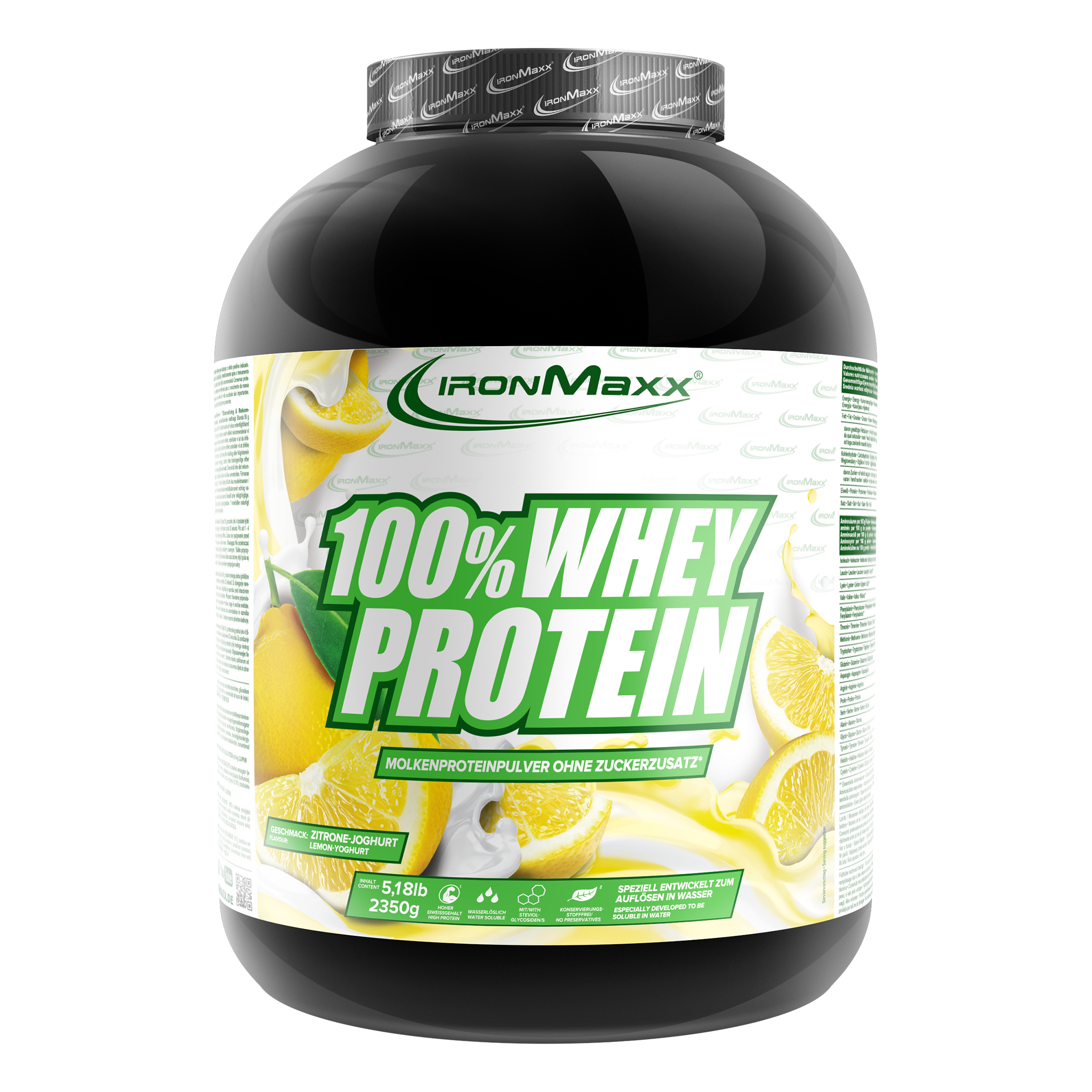 100% Whey Protein (2350g) - Lemon-Yoghurt