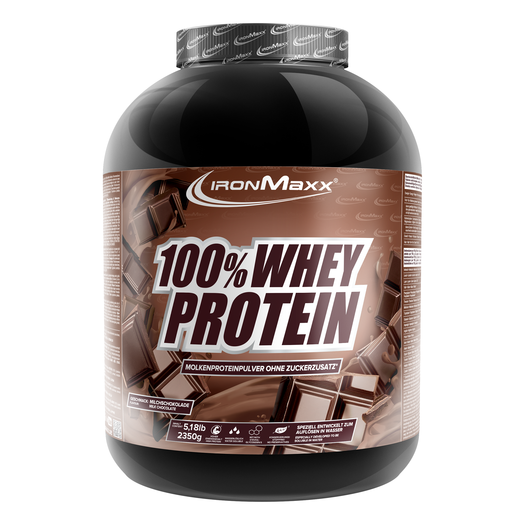 100% Whey Protein (2350g) - Milchschokolade