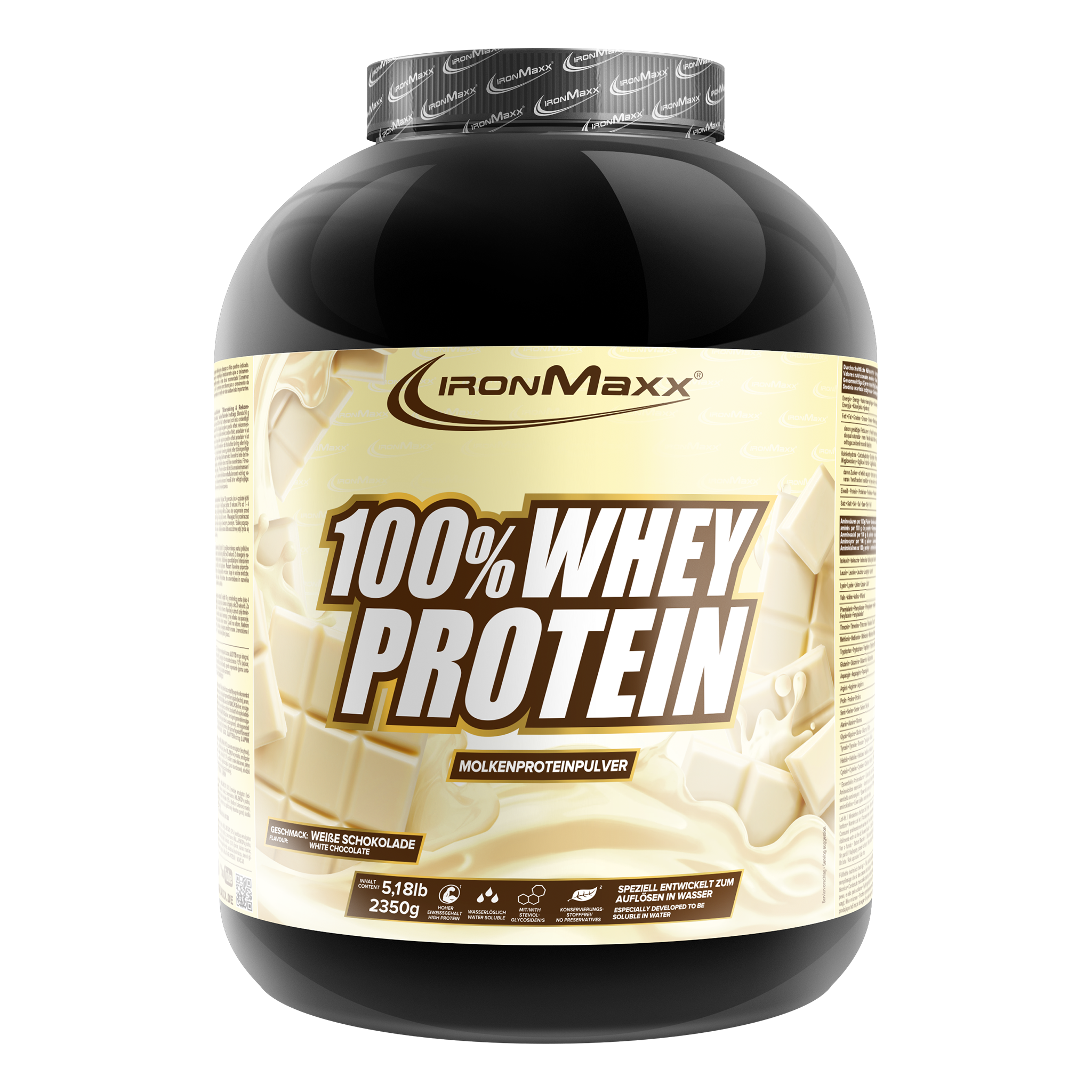 100% Whey Protein (2350g) - Weiße Schokolade