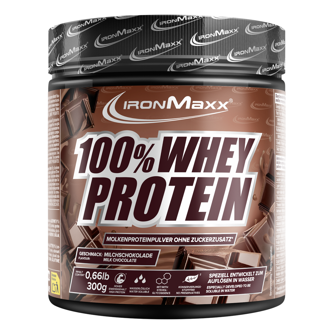100% Whey Protein - 300g Can - Milk Chocolate