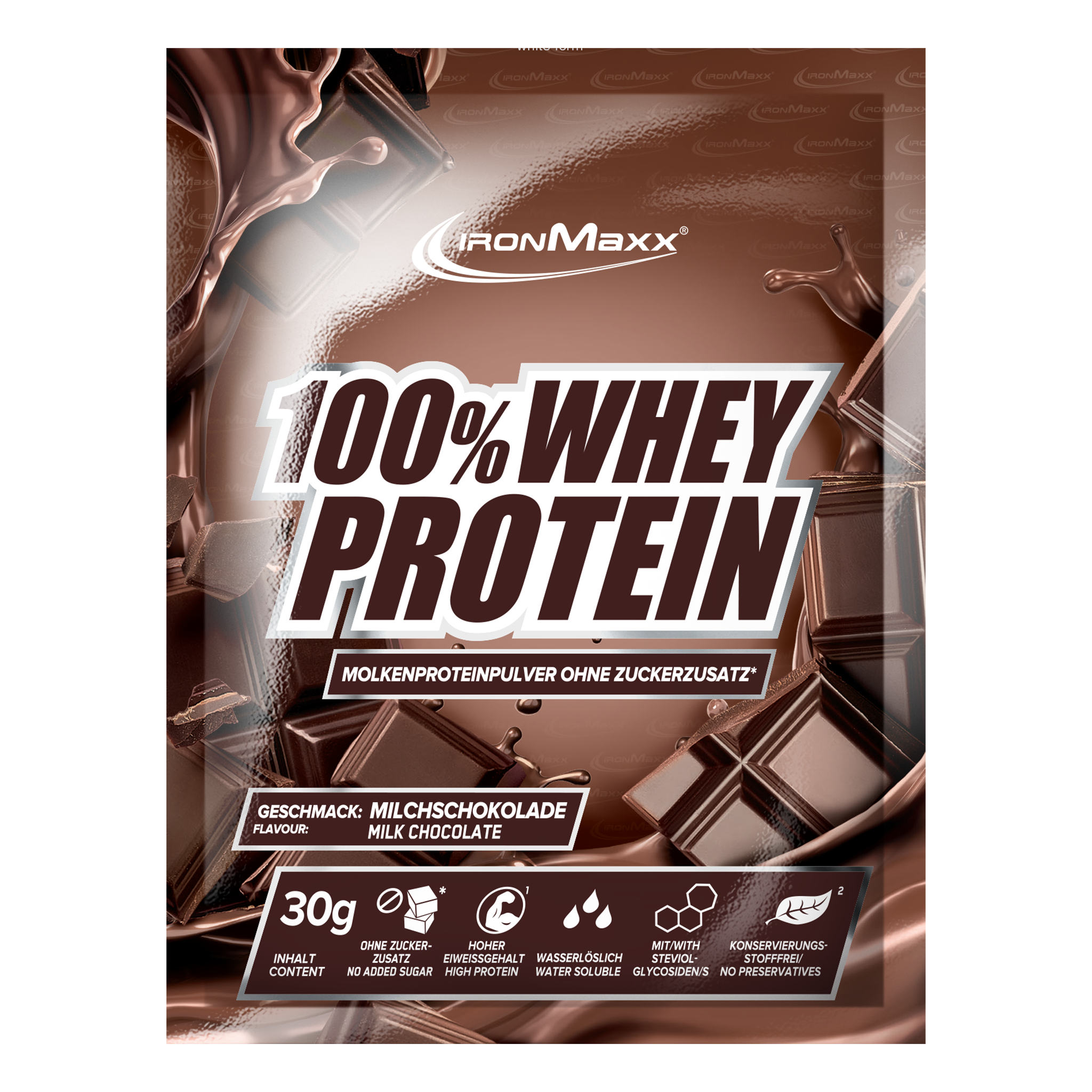 100% Whey Protein (30g) - Milchschokolade