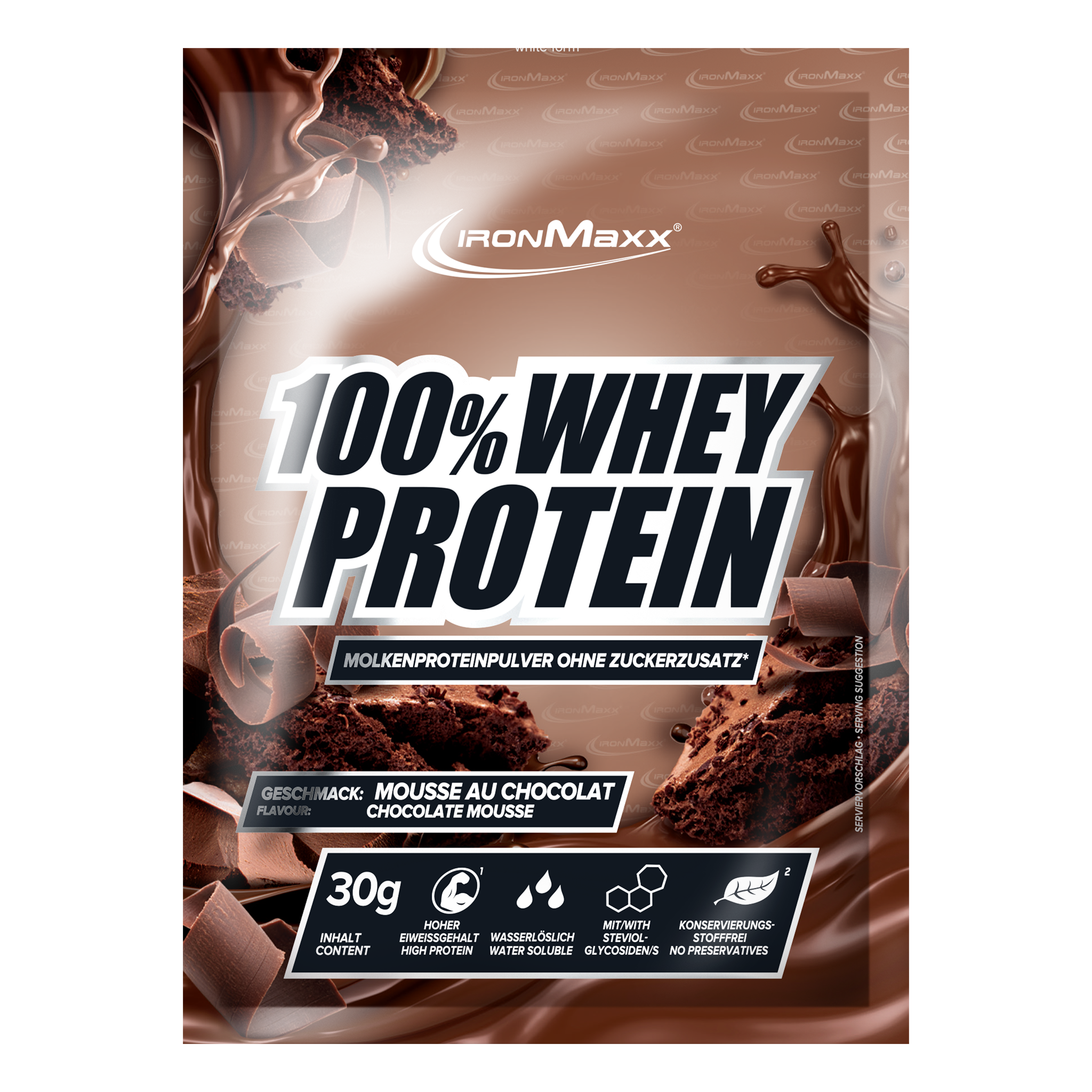 100% Whey Protein (30g) - Mousse au Chocolate