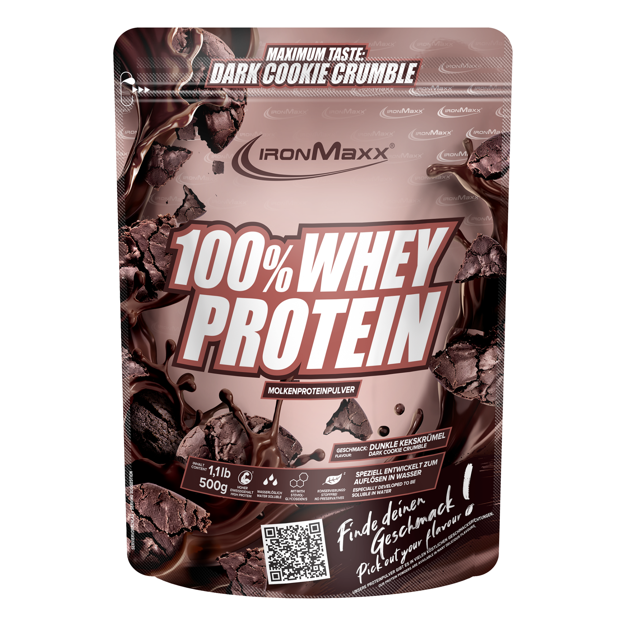 <tc>100% Whey Protein (500g) - Dark Cookie Crumble</tc>