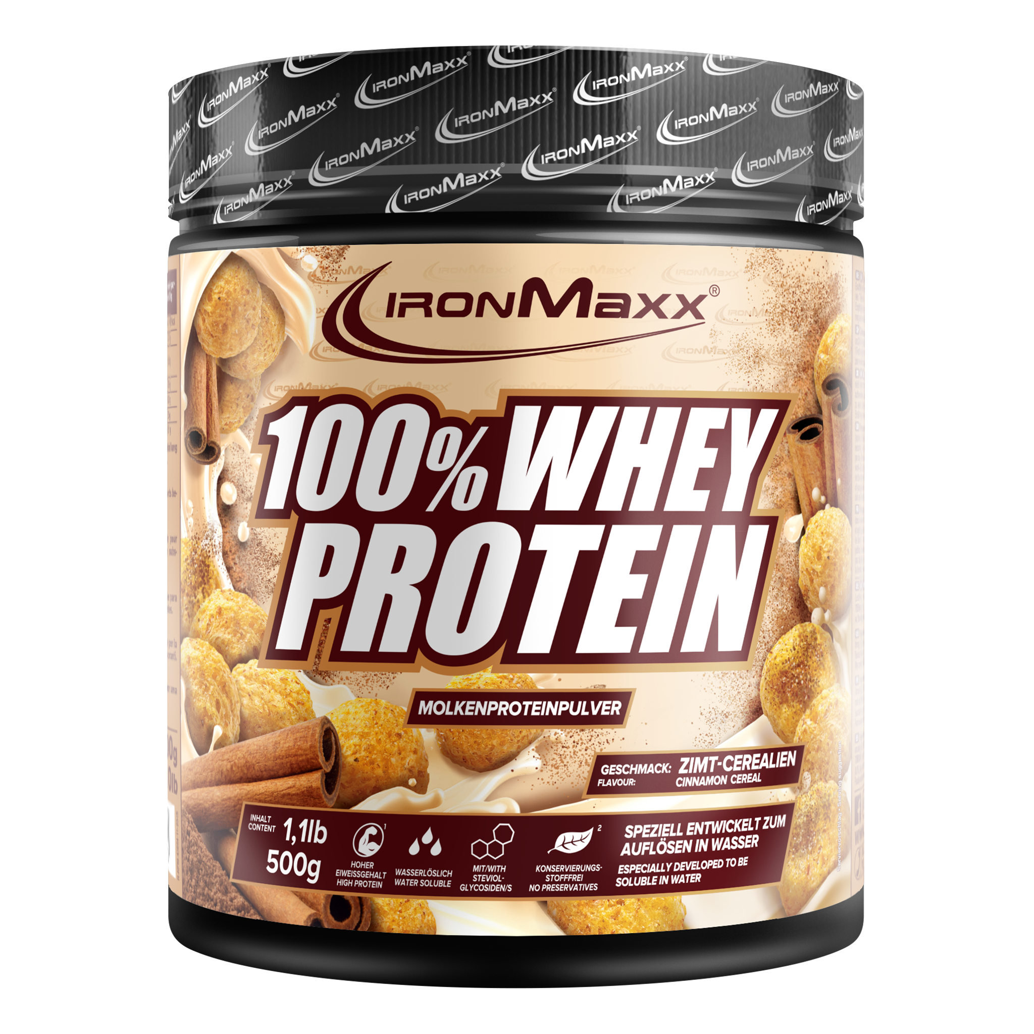 100% Whey Protein (500g) - Cinnamon Cereal