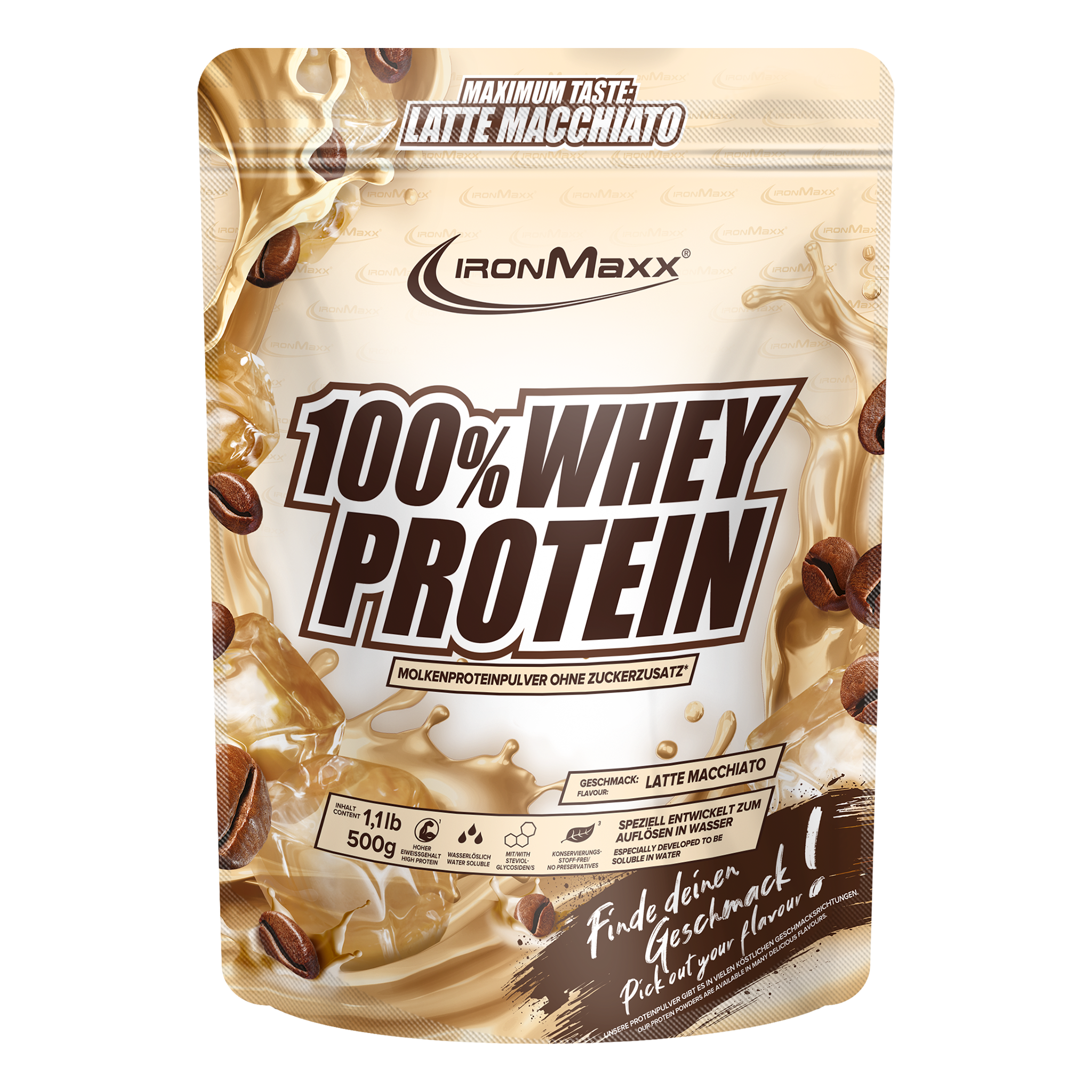 100% Whey Protein (500g) - Latte Macchiato