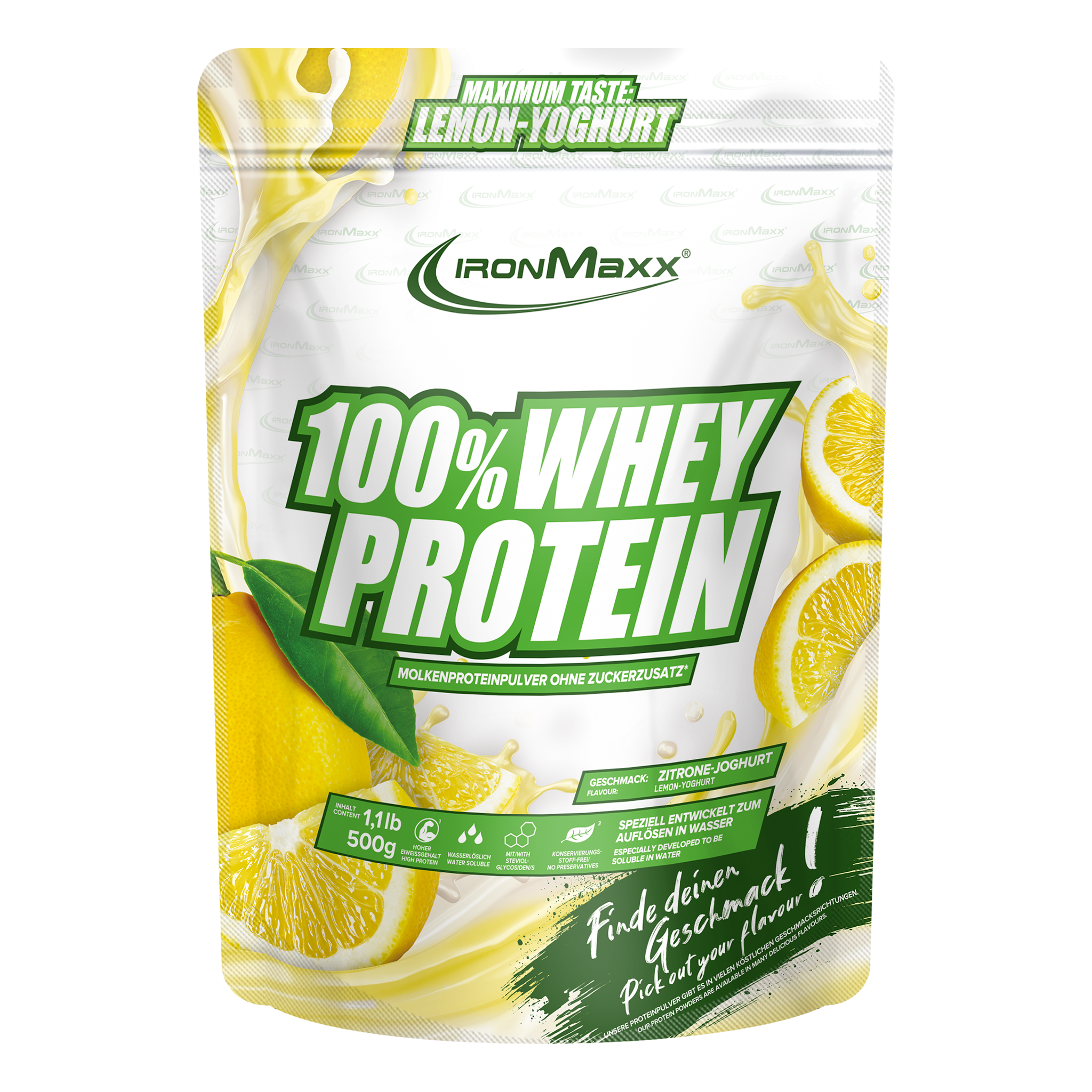 100% Whey Protein (500g) - Lemon-Yoghurt