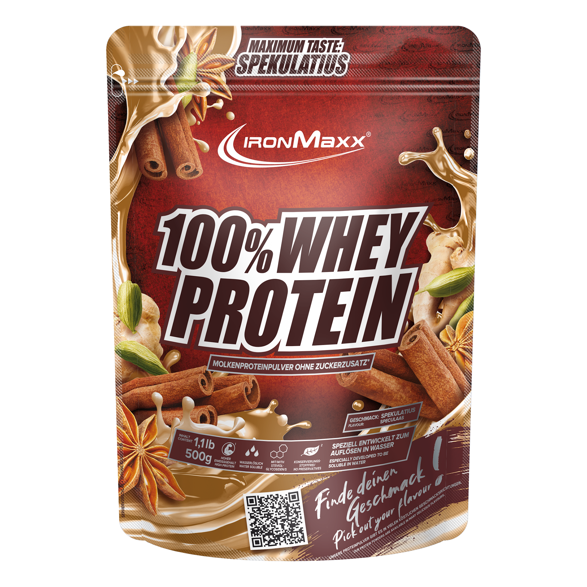 100% Whey Protein (500g) - Speculoos