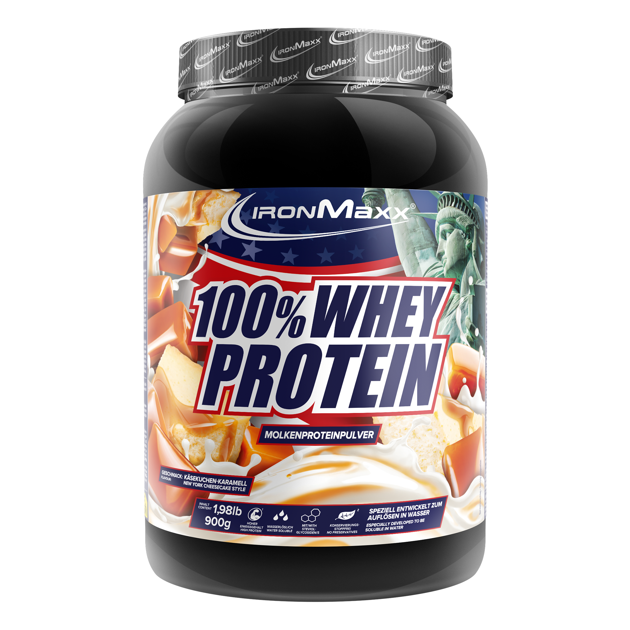 100% Whey Protein - 900g Dose - New York Cheesecake Style