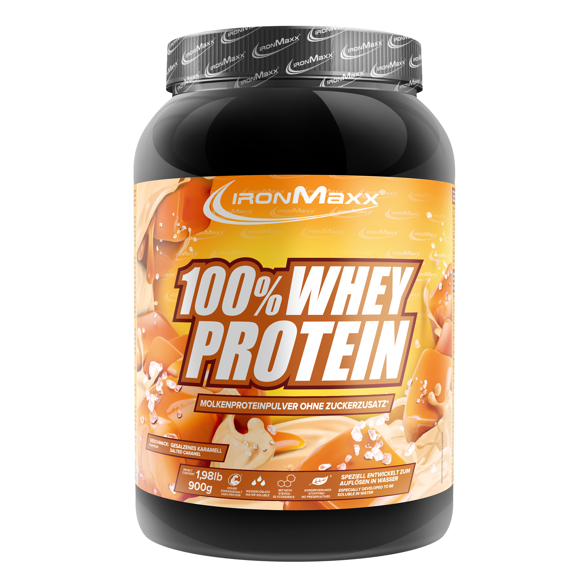 100% Whey Protein (900g) - Salted Caramel