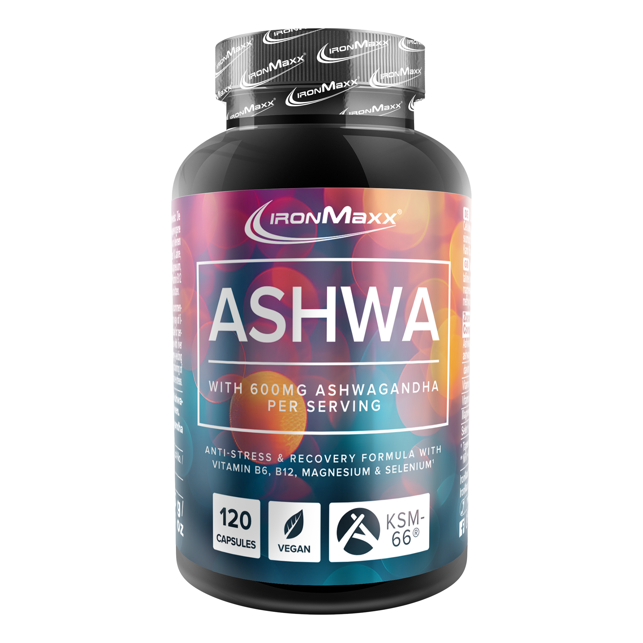 Ashwagandha Kapseln - 120 Kapseln Dose