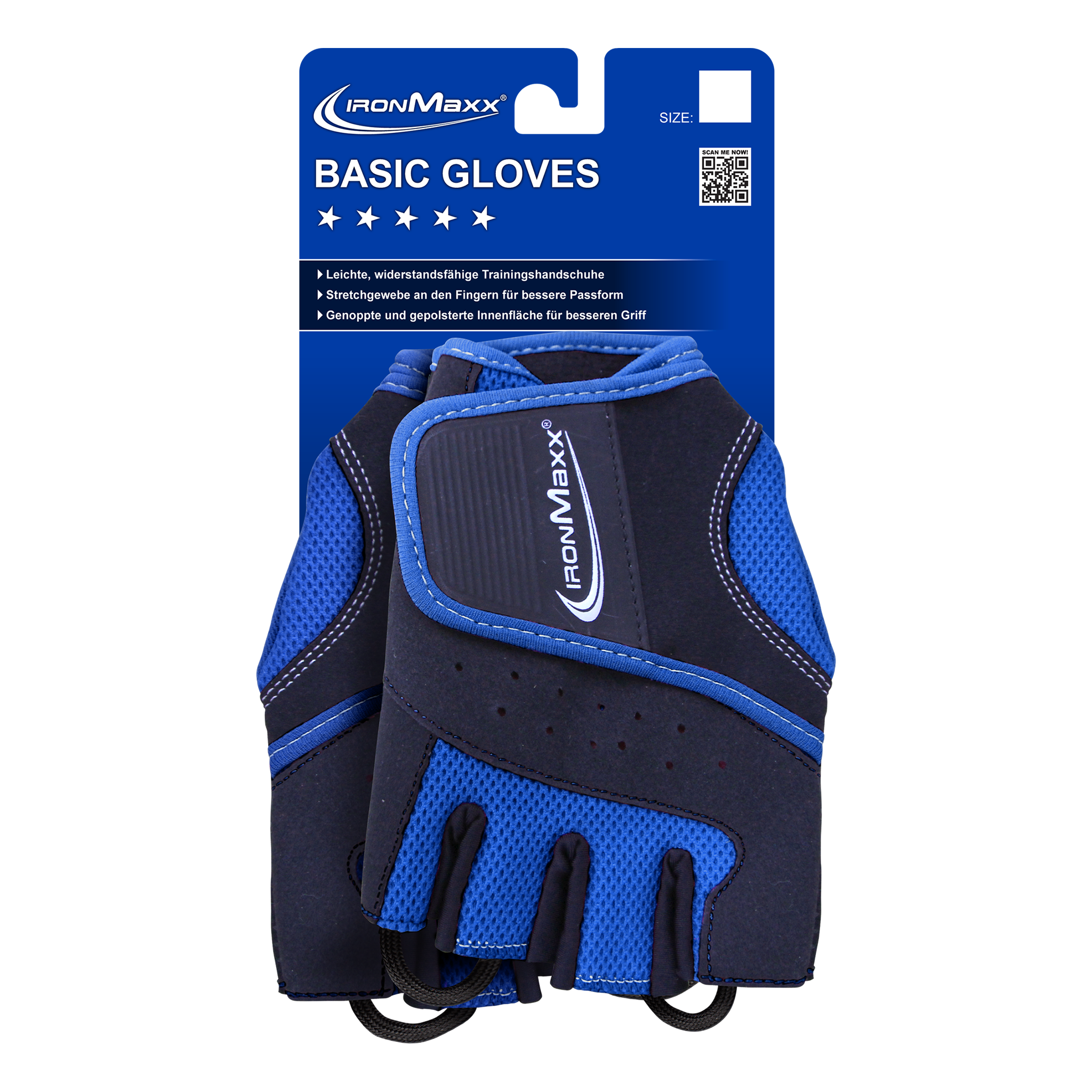 IronMaxx Basic Gloves (MEN) - S/M