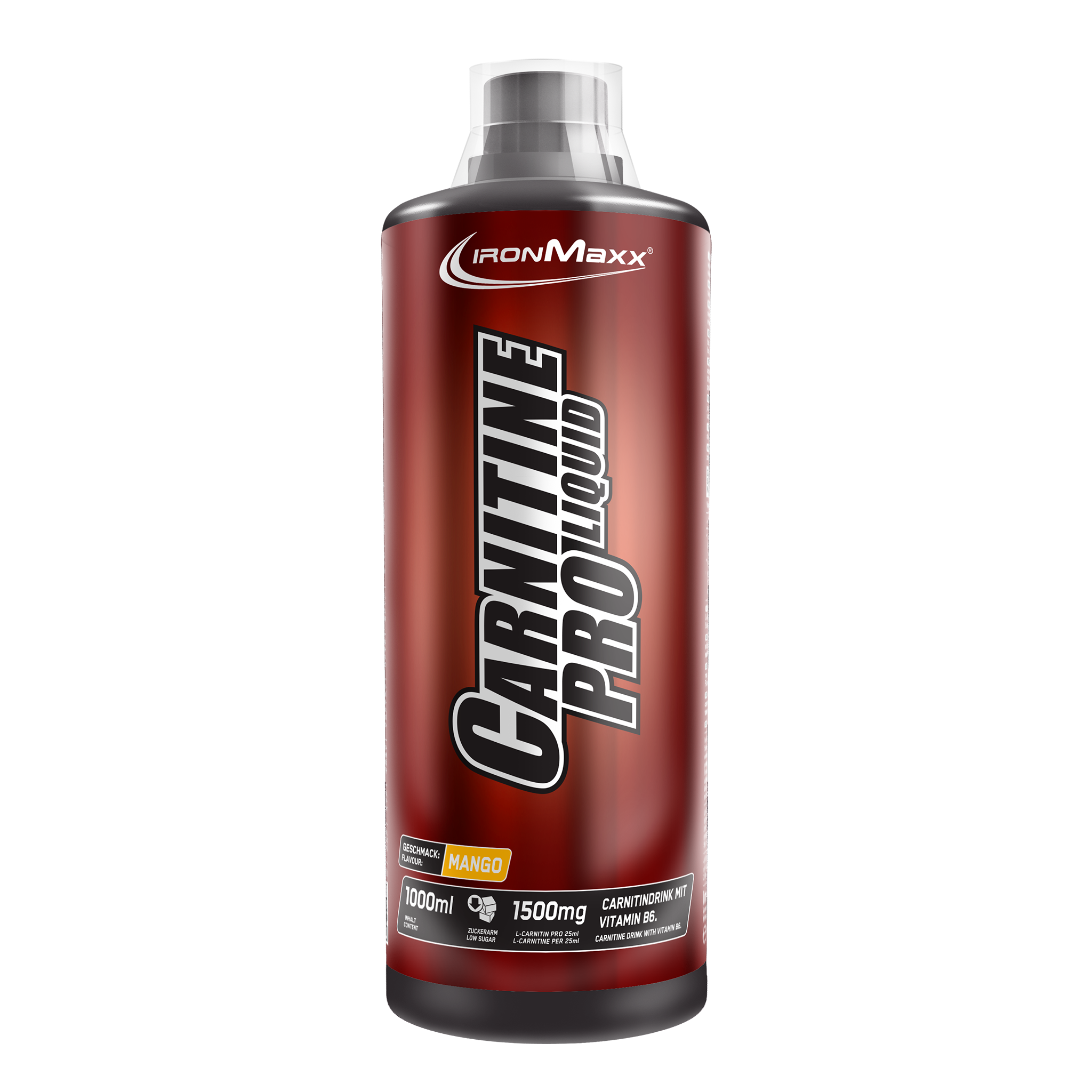 Fatburner Carnitin Pro Liquid Carnitine Pro Liquid Mango 1000ml - Jetzt kaufen IronMaxx Nutrition Fatburner Carnitin Pro Liquid Carnitine Pro Liquid Mango 1000ml - Jetzt kaufen IronMaxx Nutrition