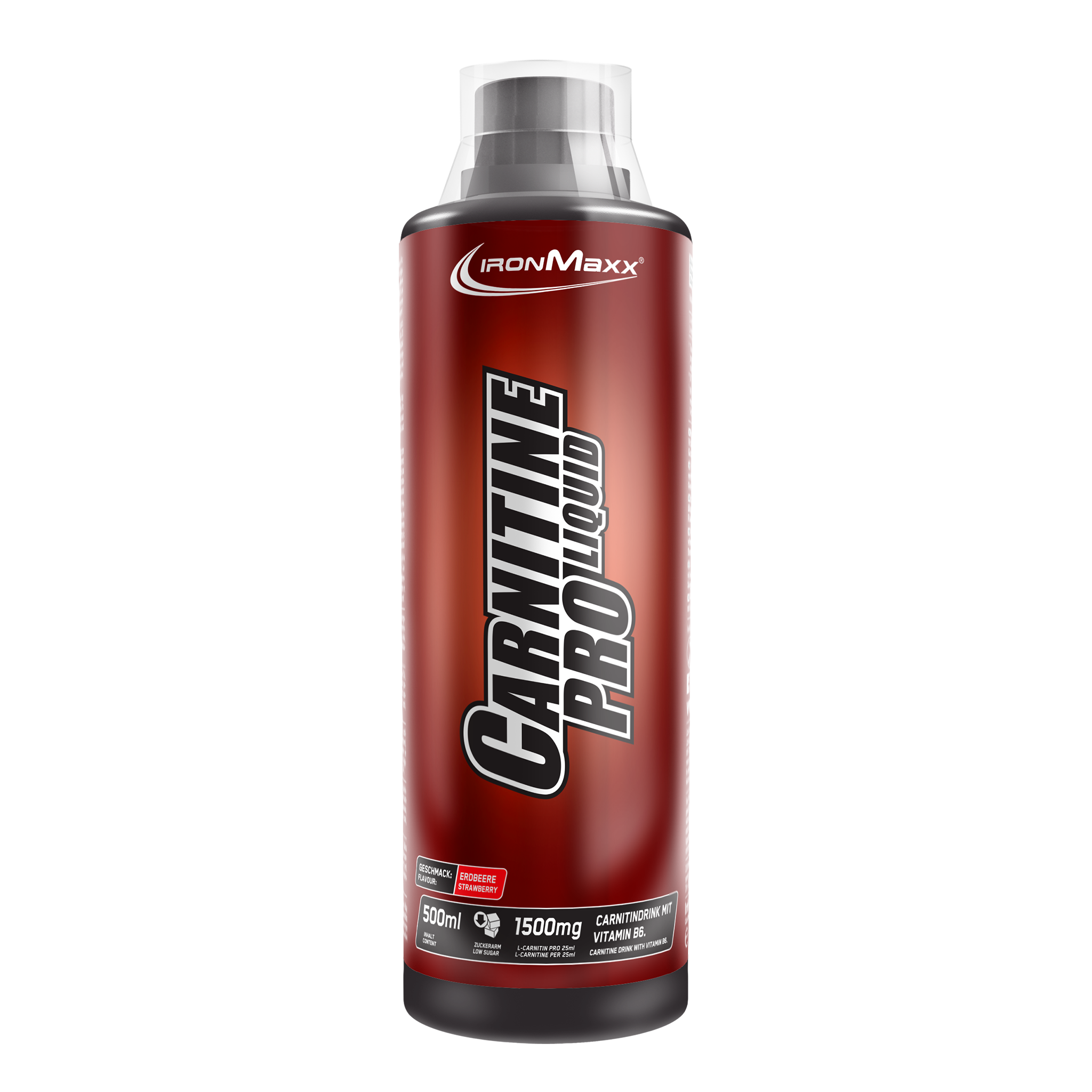 Carnitine Pro Liquid (500ml) - Strawberry
