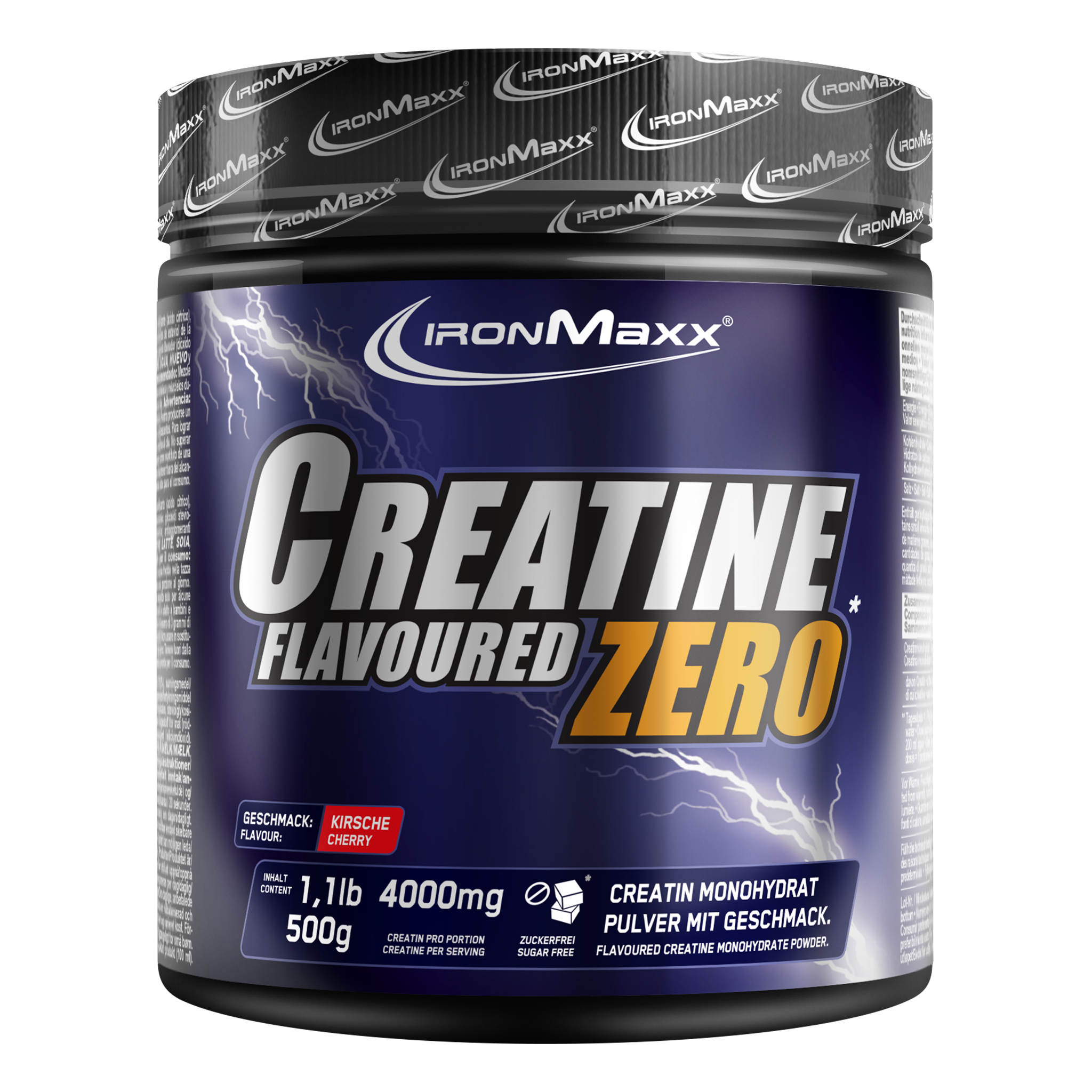 Creatine Flavoured Zero (500g)-Kirsche