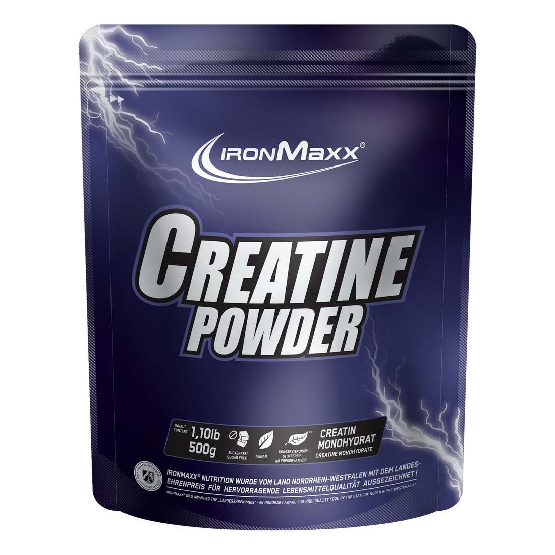 Creatine Powder Monohydrat – 500g Beutel