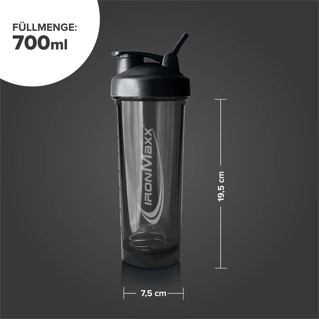 Premium Shaker (700ml) - Deep Black