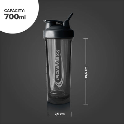 Premium Shaker (700ml) - Deep Black