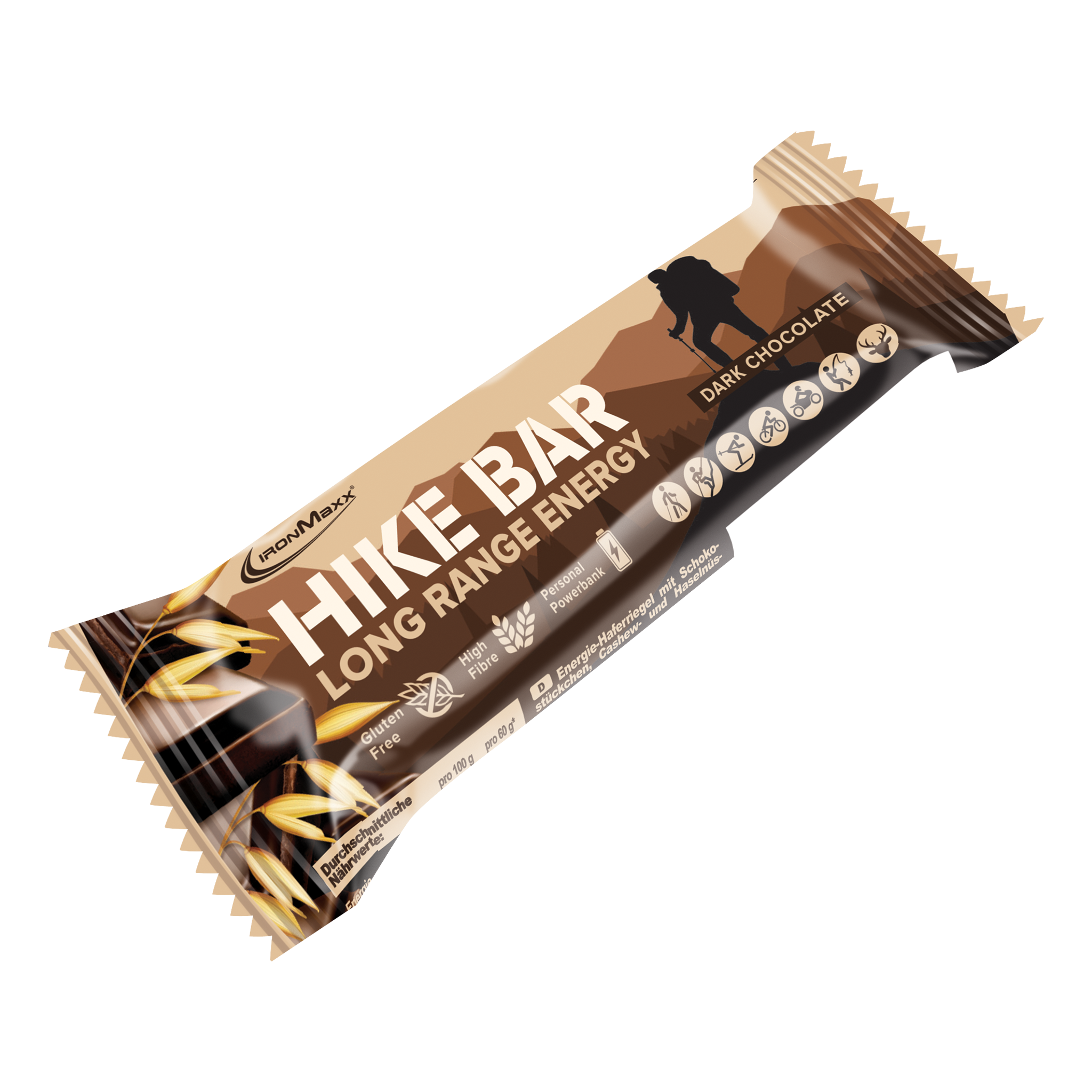 Hike Bar - 60g Riegel - Dark Chocolate