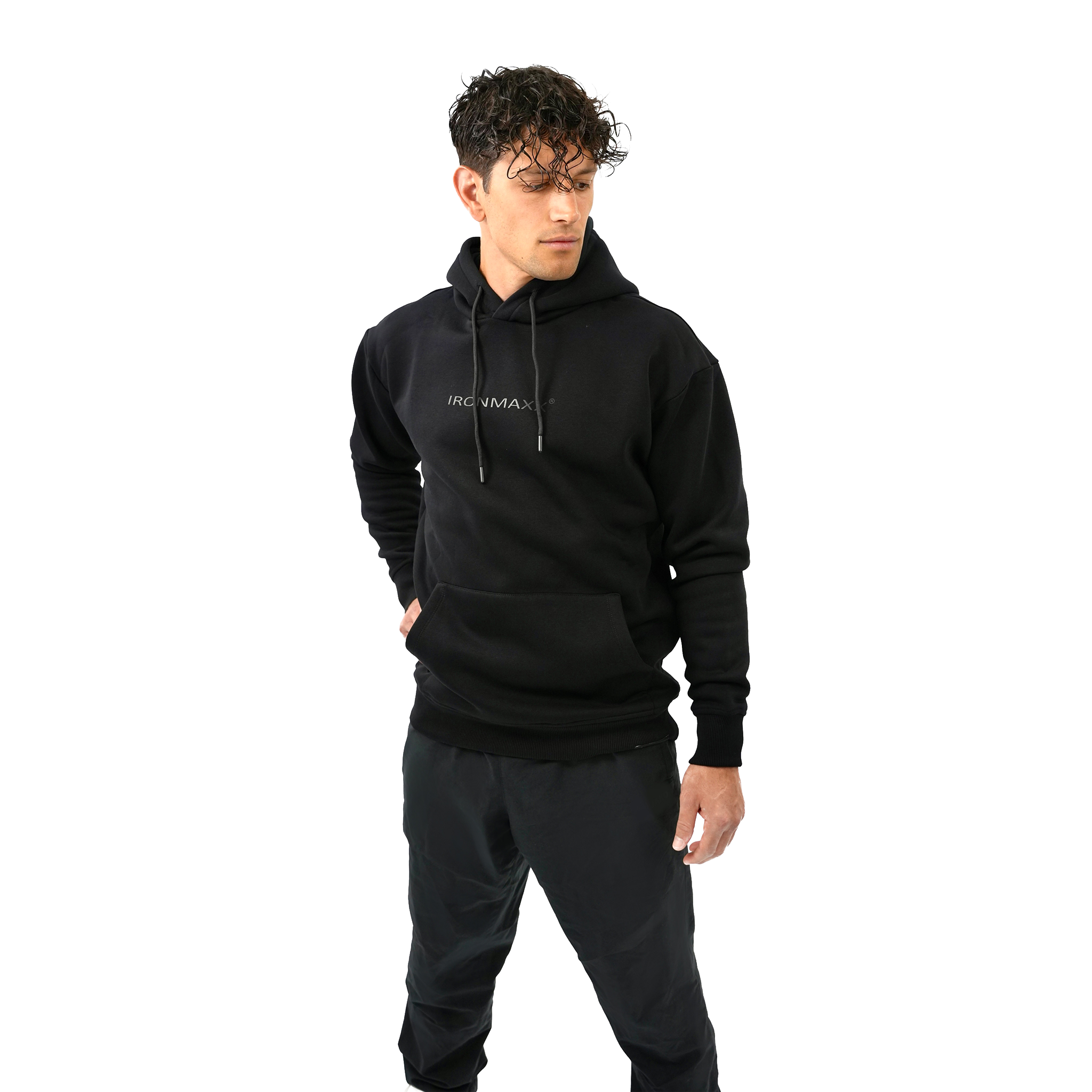 Hoodie Schwarz - Unisex XXL