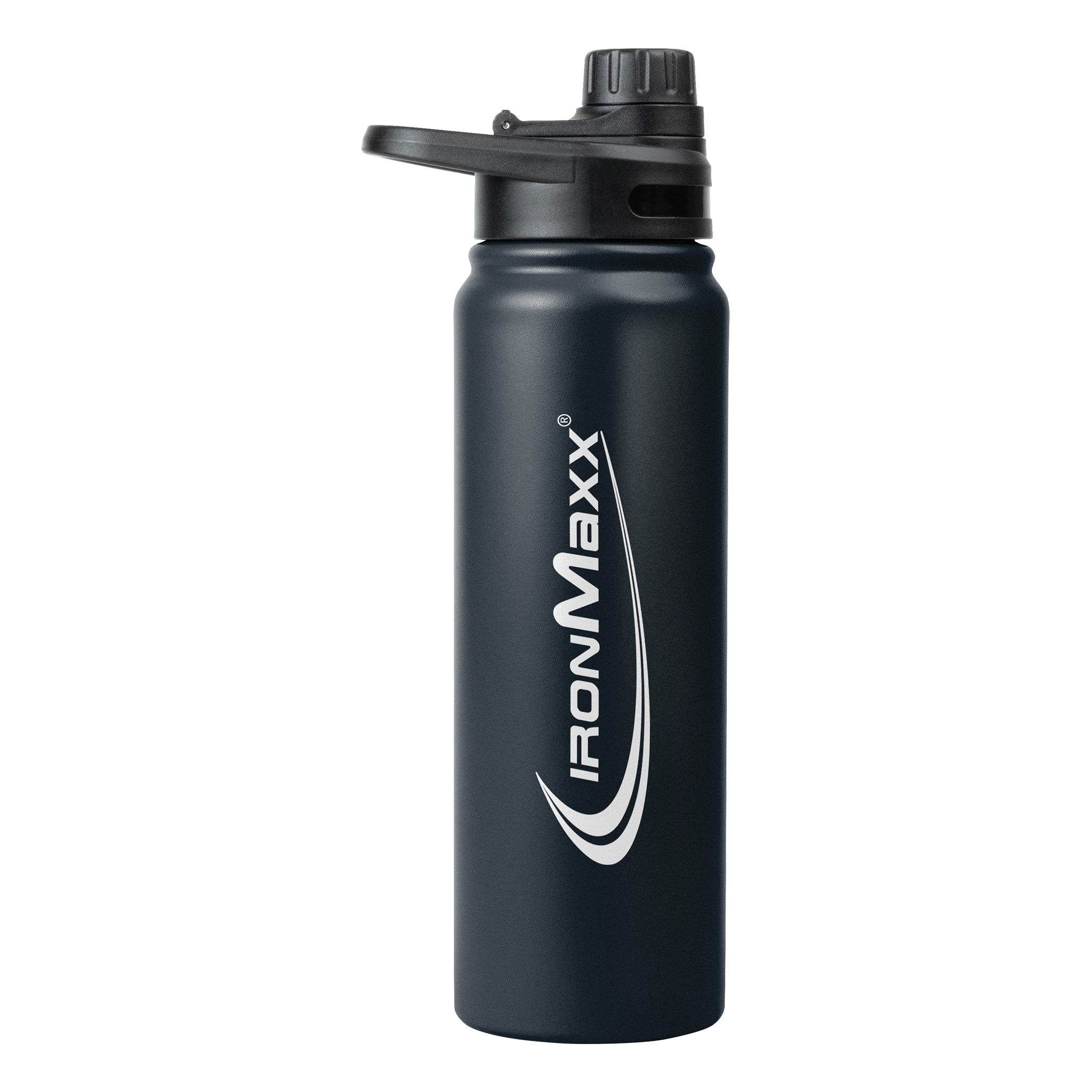 Hot & Cold Bottle - Insulated Steel 800ml - Deep Black