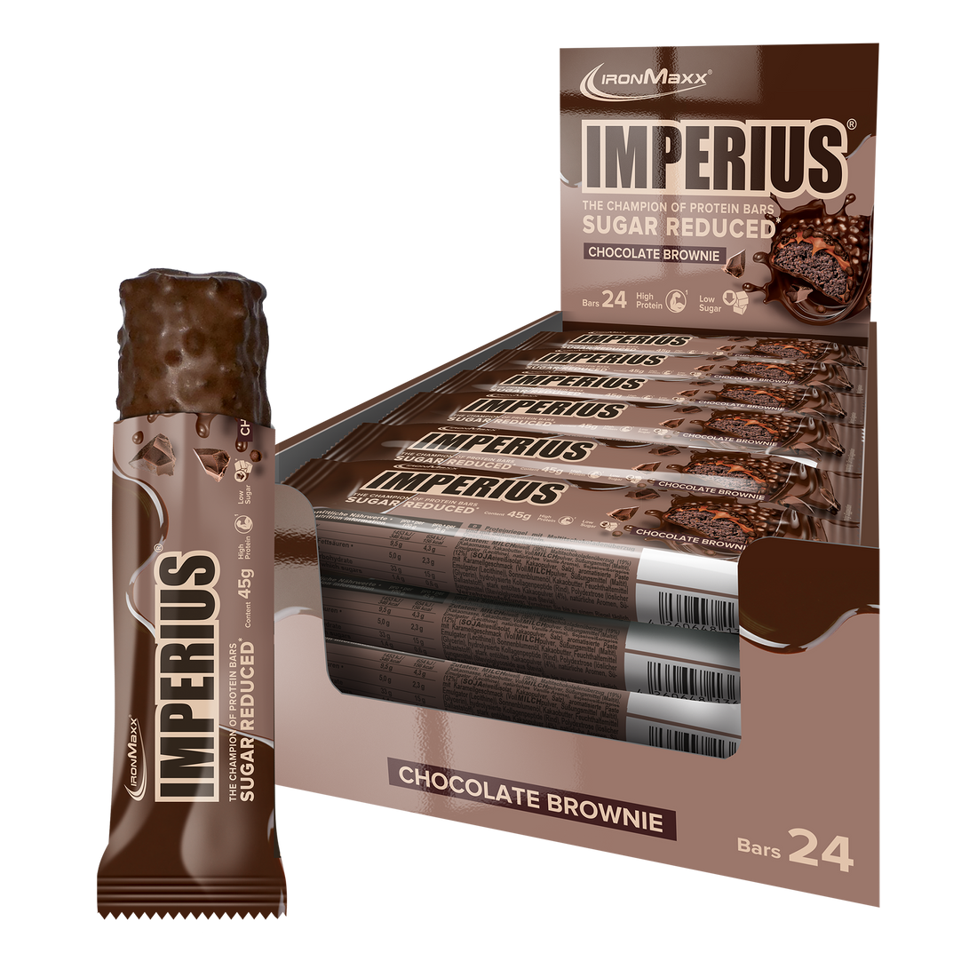 Imperius (24x45g Tray) - Chocolate Brownie