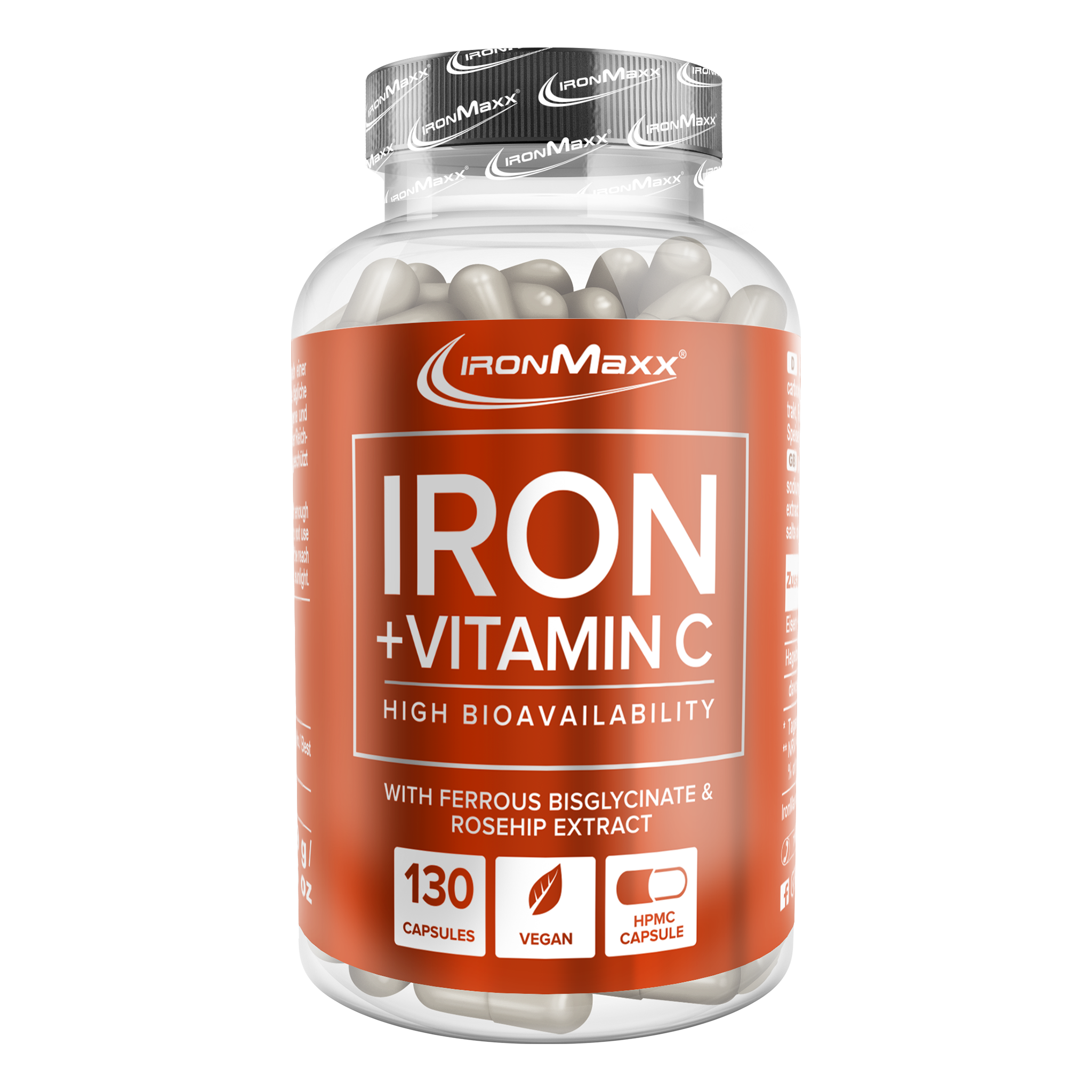 Iron + Vitamin C (130 Kapseln)