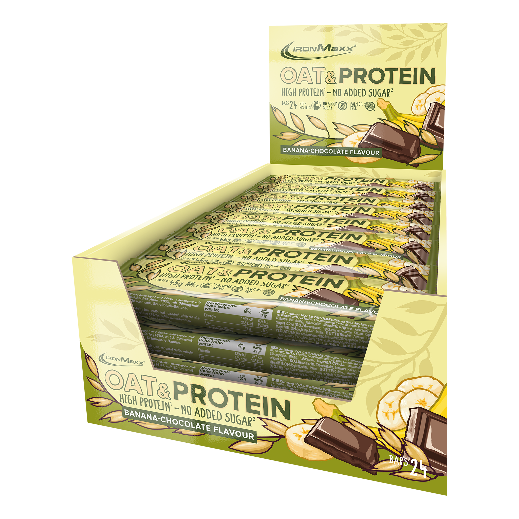 Oat & Protein (24x45g) - Banana Chocolate