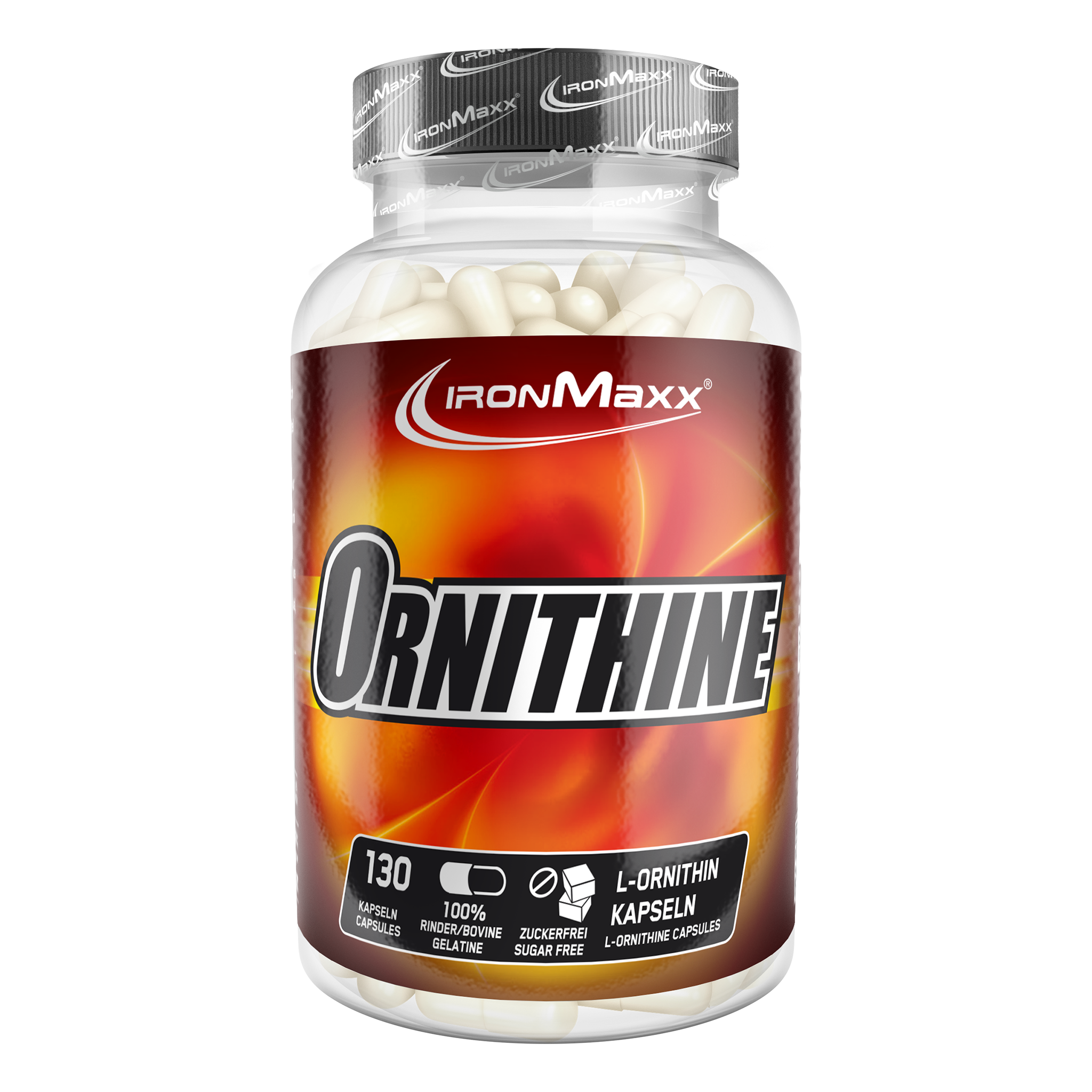 L-ornithine (130 capsules)