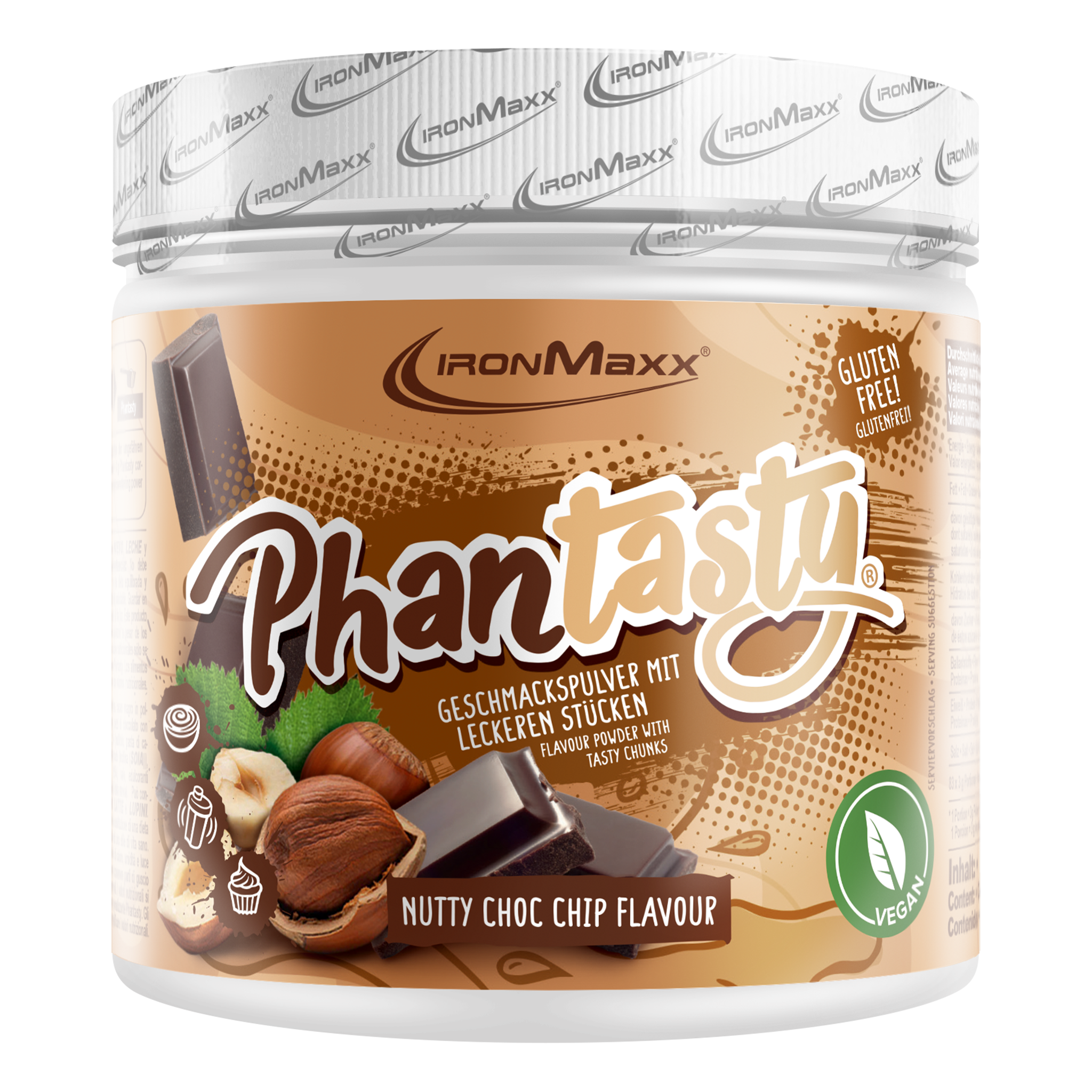 IronMaxx Phantasty - 250g tin - Nutty Choc Chip