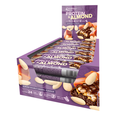 Protein & Almond (24x45g) - Almond Double Caramel