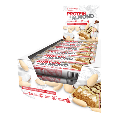 Protein & Almond (24x45g) - White Almond Coconut