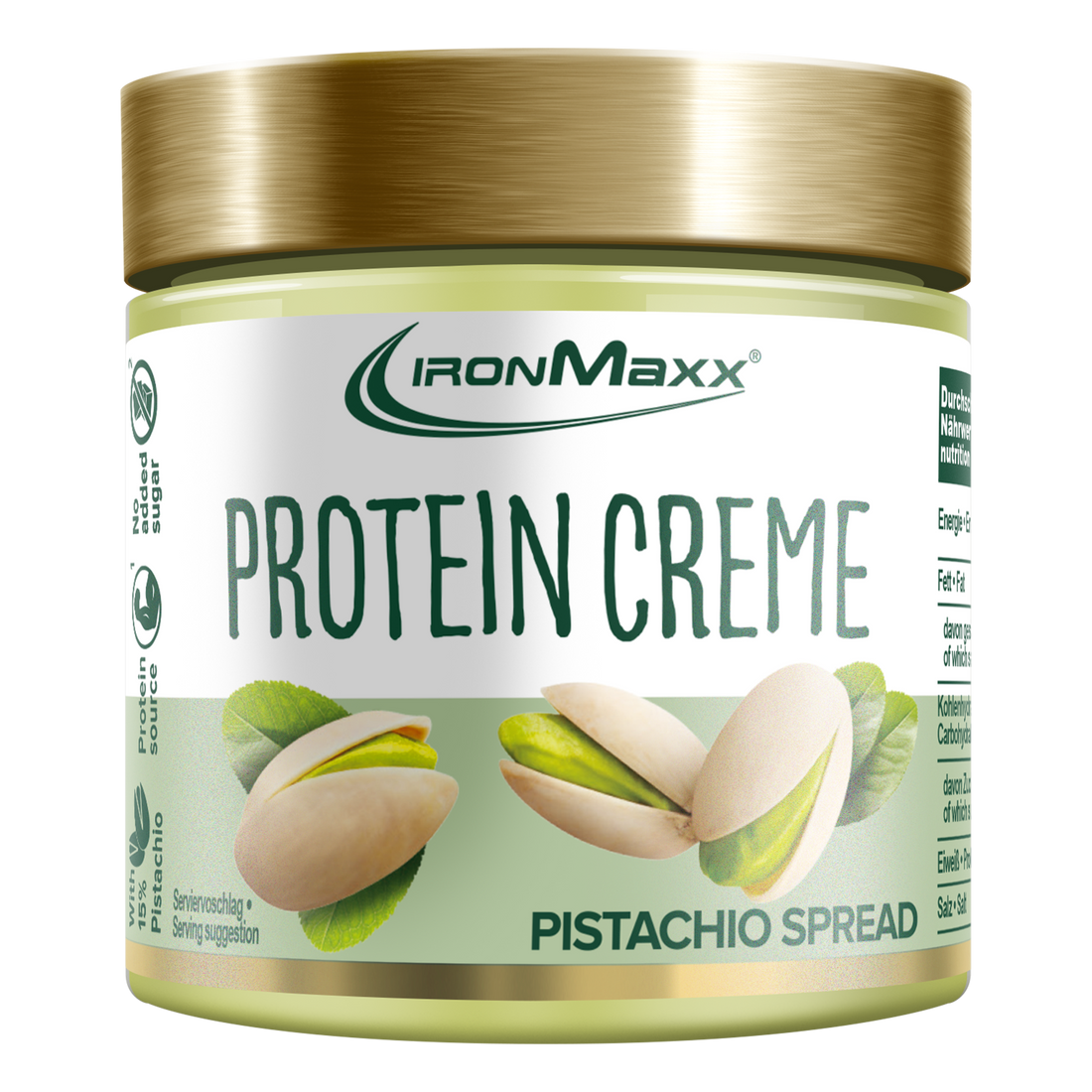 IronMaxx Protein Creme 200g Glas - Pistachio