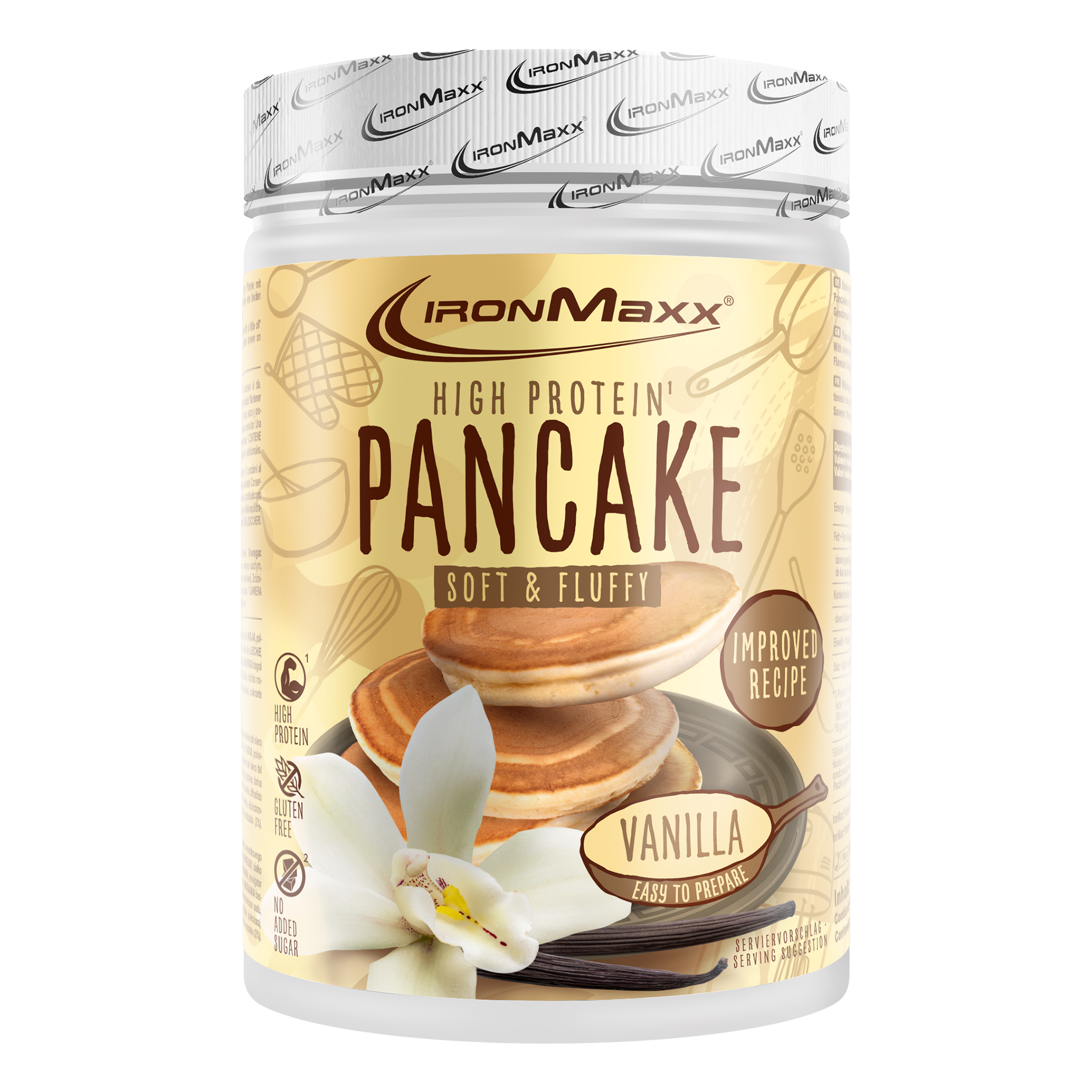 High Protein Pancake 2.0 - 450g Dose - Vanilla