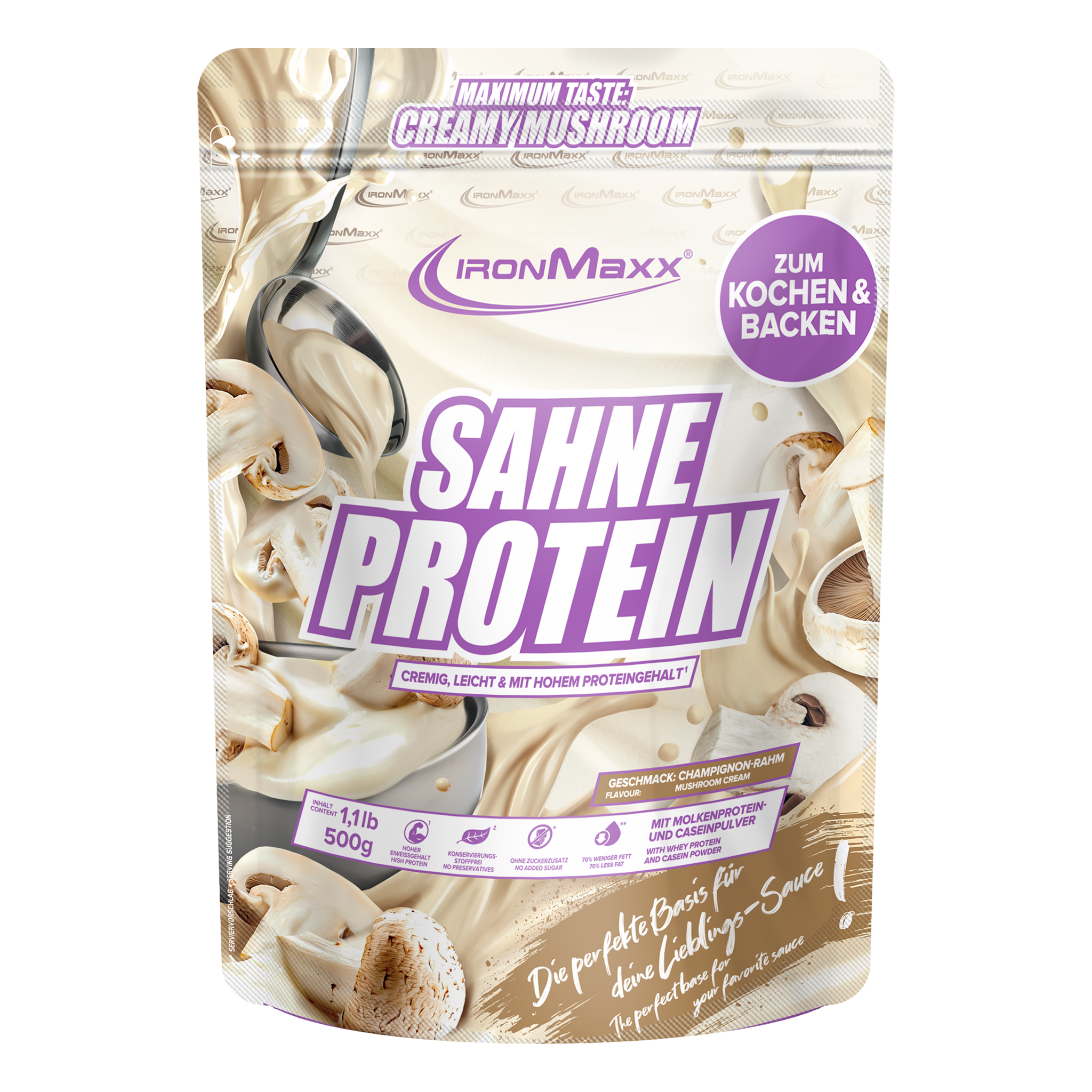 sahne aufbewahren Sahne Protein: Protein zum Kochen und Backen 🧑🍳 – IronMaxx Nutrition