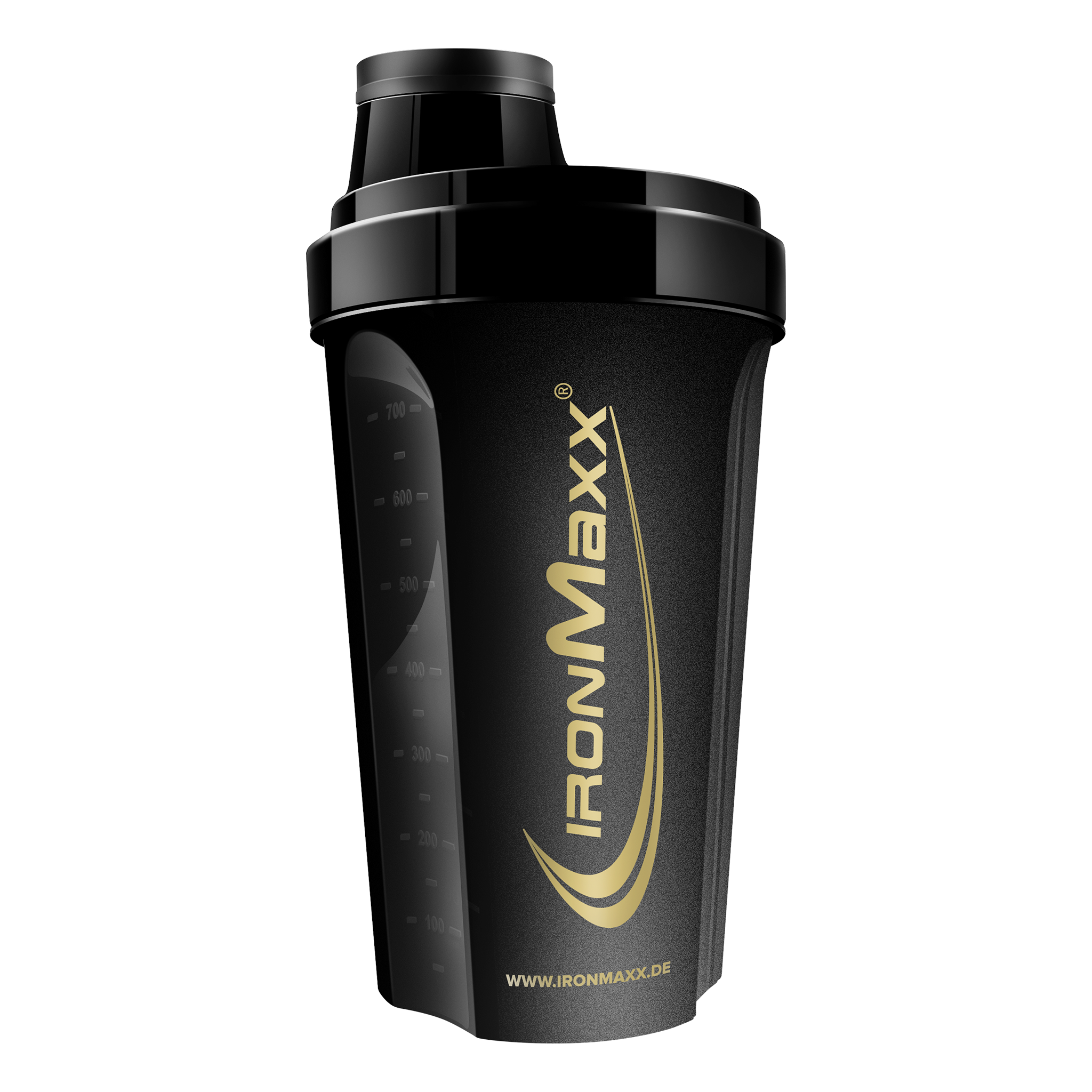 Shaker (700ml) - Schwarz / Gold Gladiator