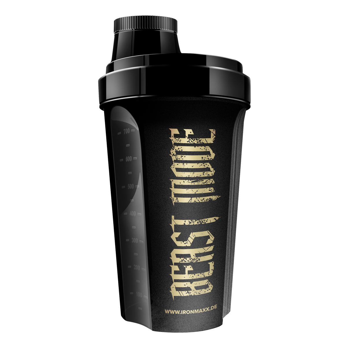 Shaker (700ml) - Noir Or "Beast Mode"