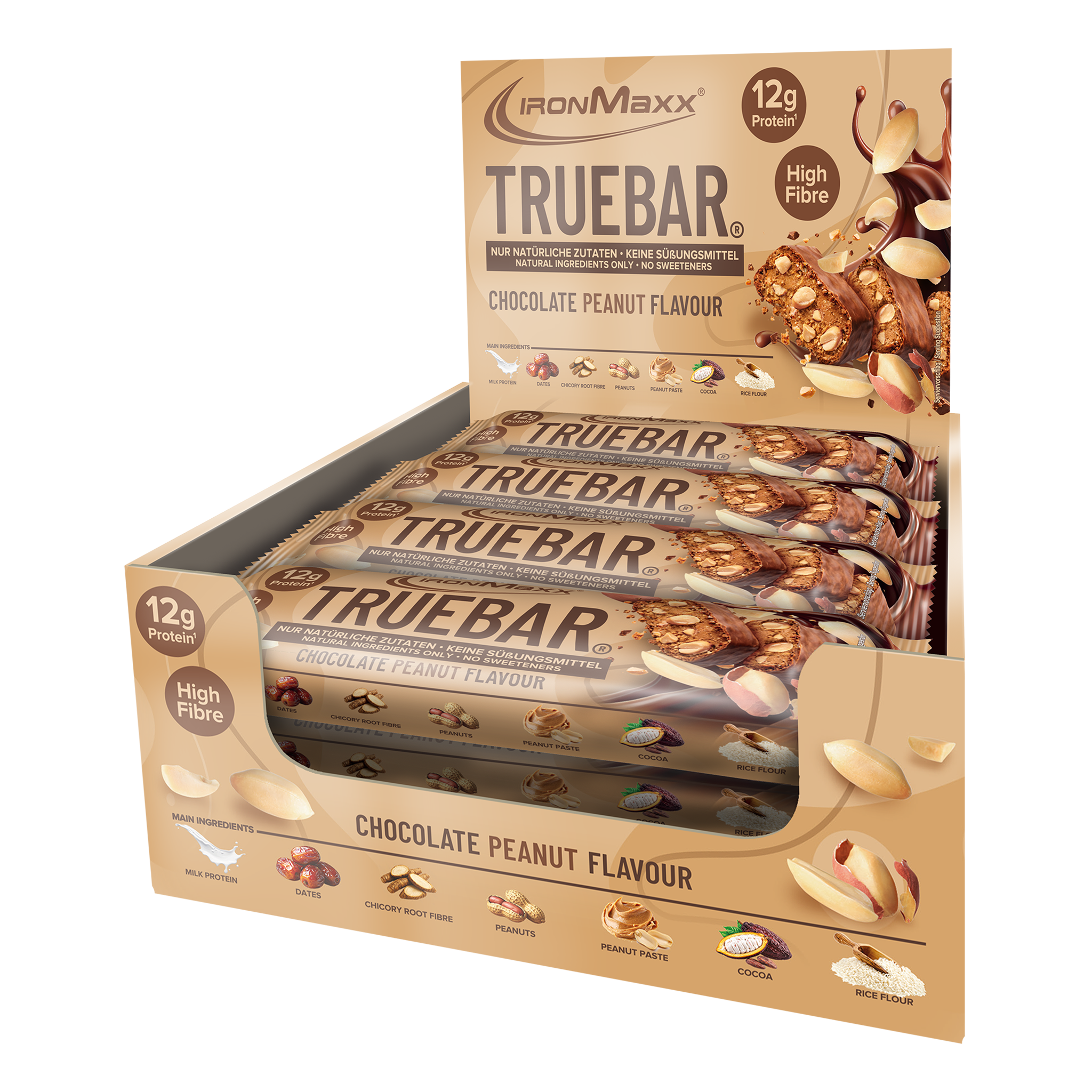 TrueBar® (12x45g) - Chocolate Peanut