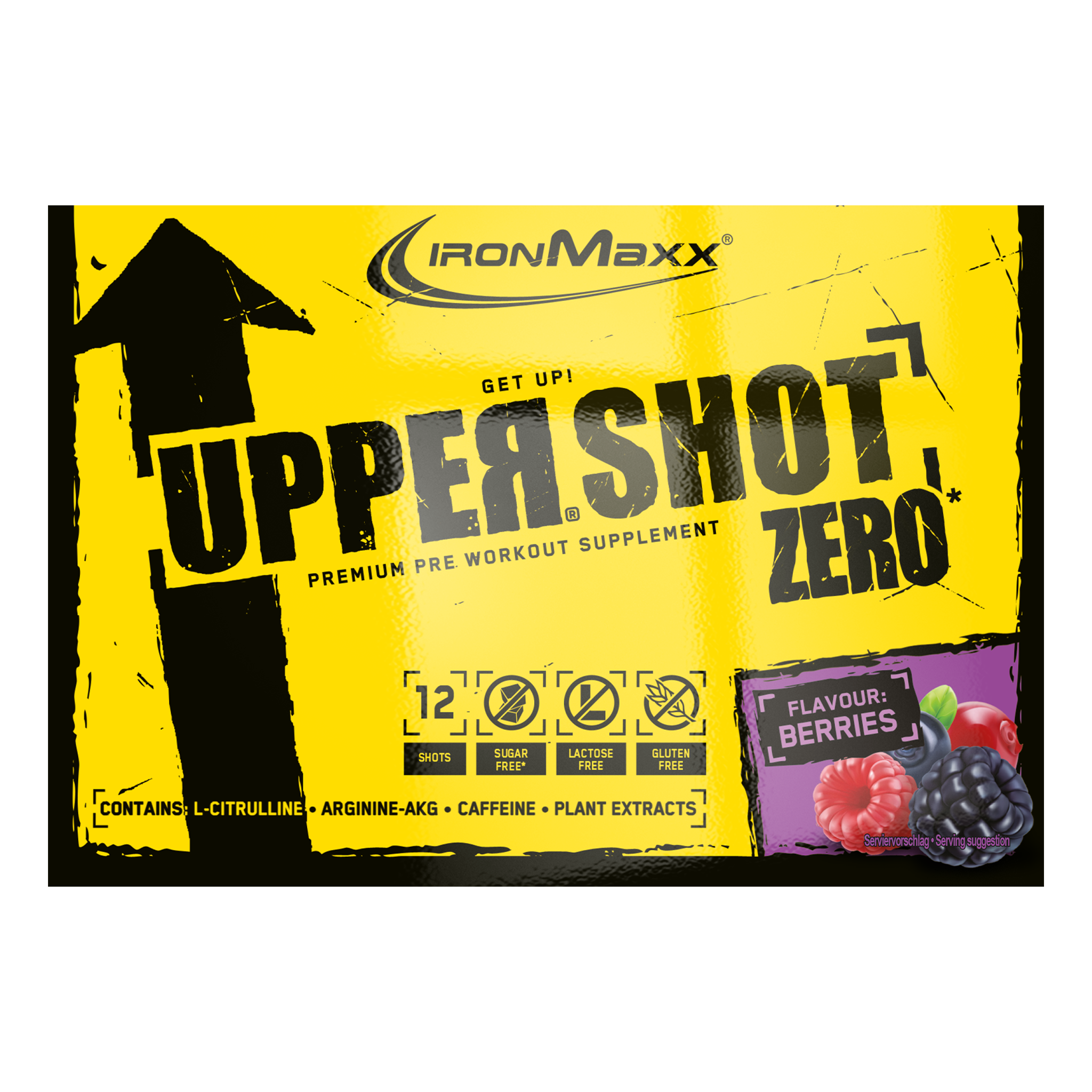Upper Shot ZERO - Berries (12x60ml)