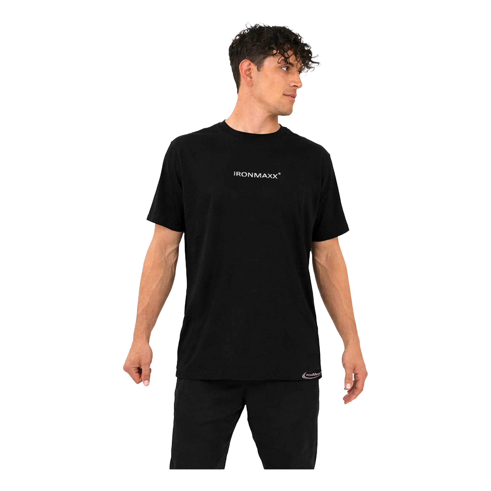 Camiseta Hombre Negra - Hombre L